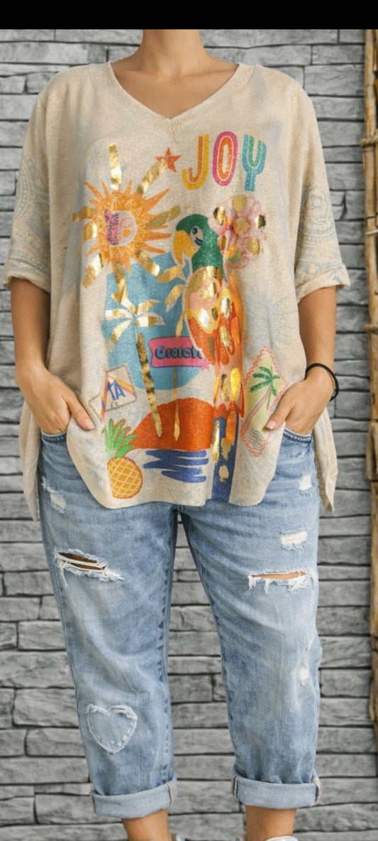 🌺 Top Lurex Été – Brillance & Légèreté