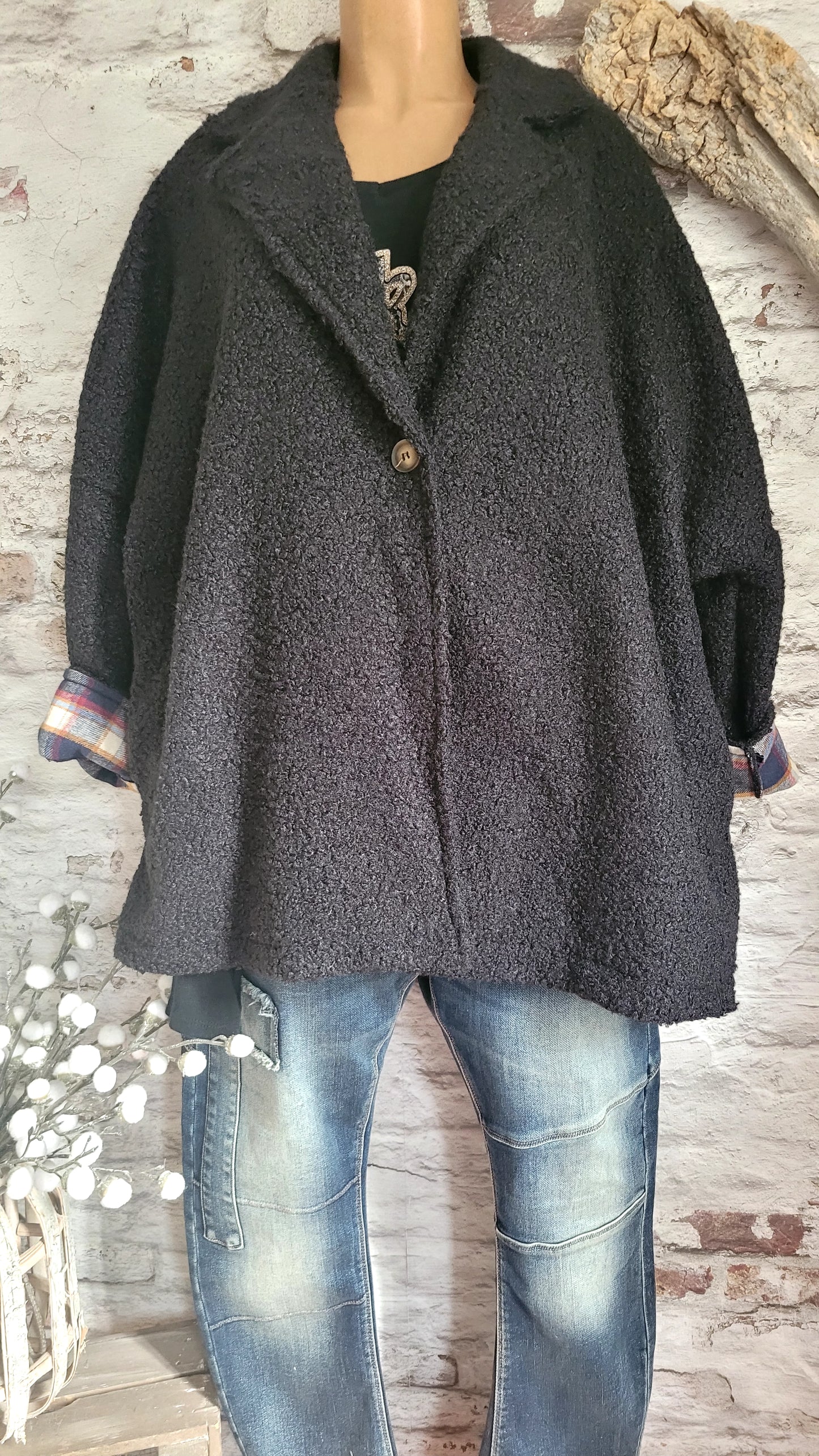 🌸 MANTEAU OVERSIZE