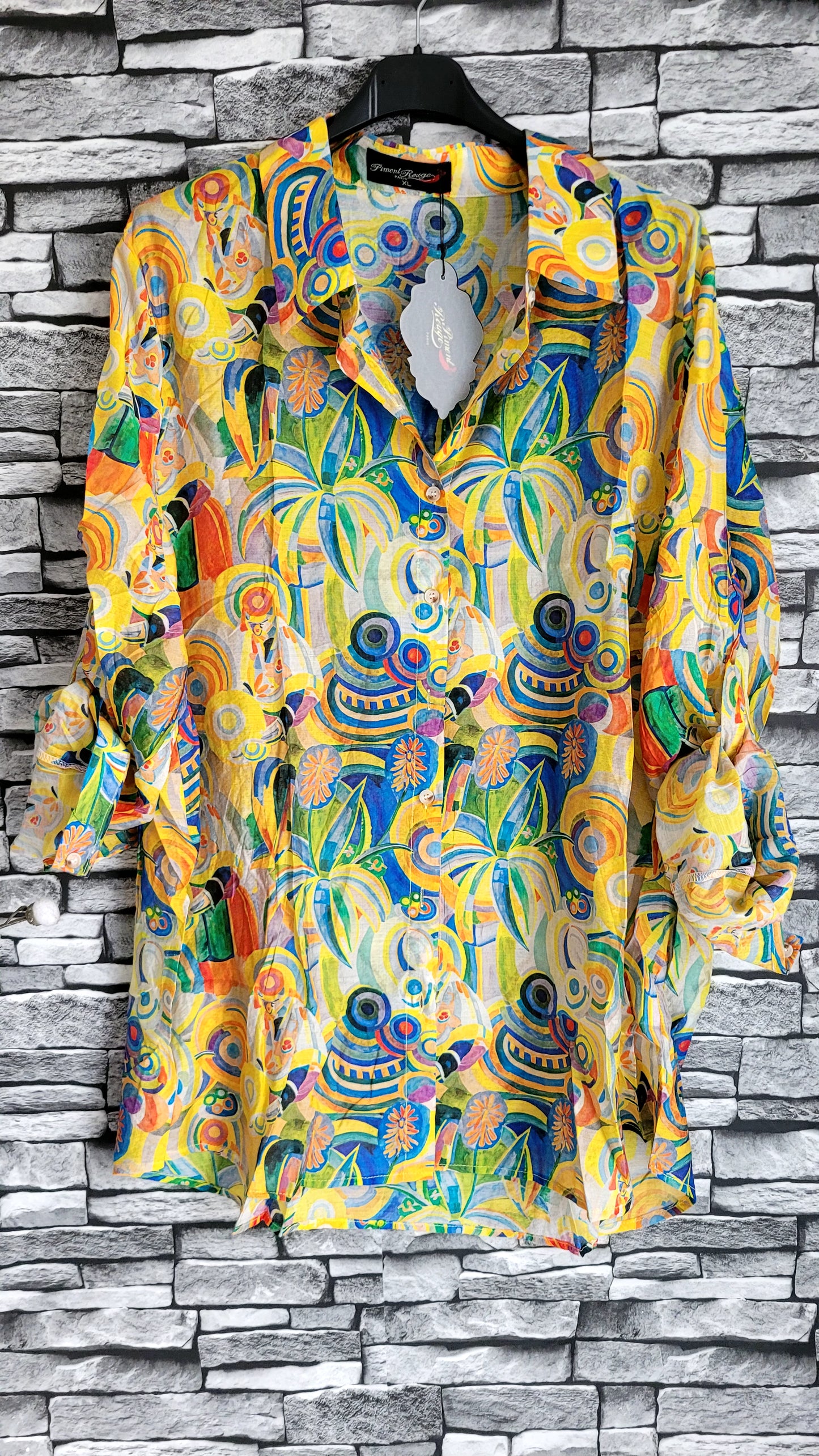 ❤️ Chemise Oversize Arty : Viscose & Tencel