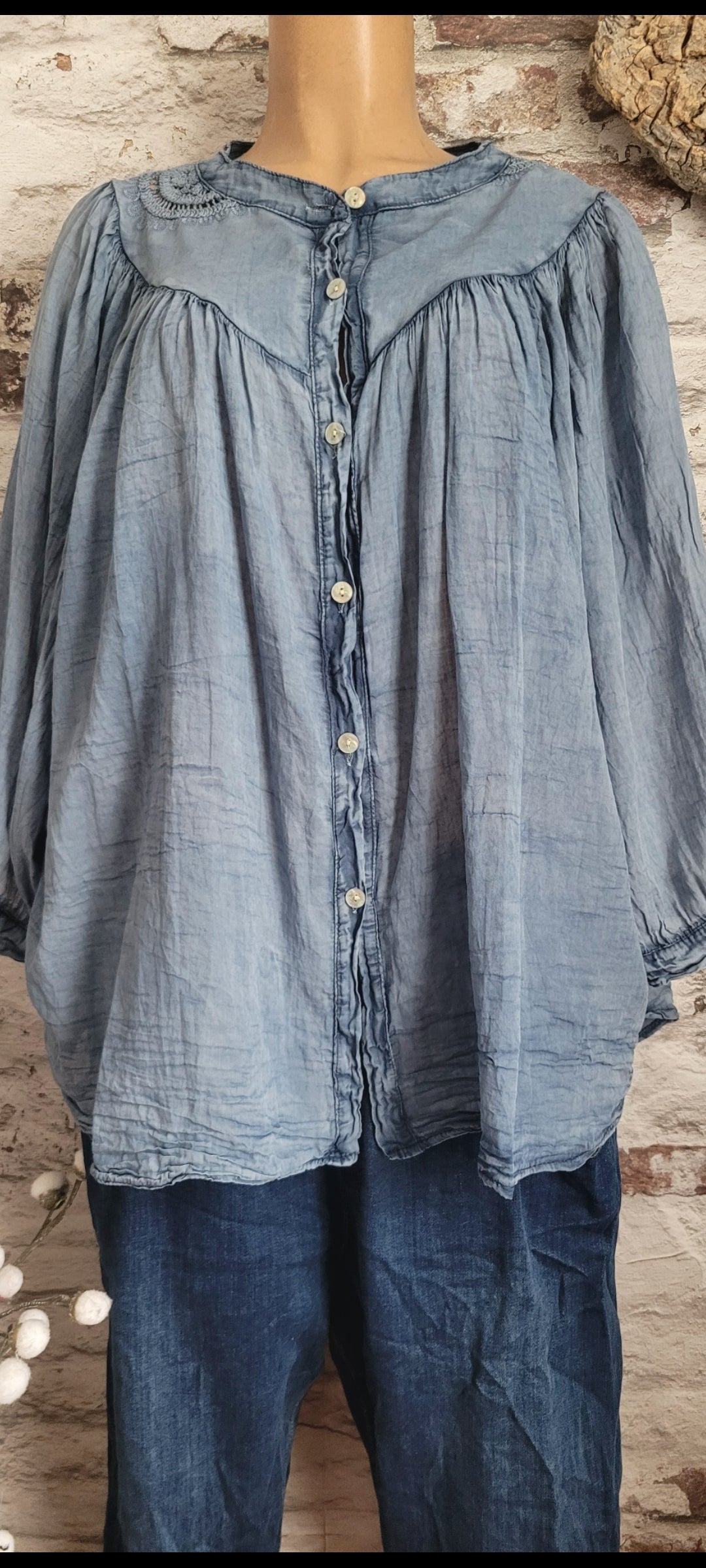 💕 CHEMISE BOHÈME