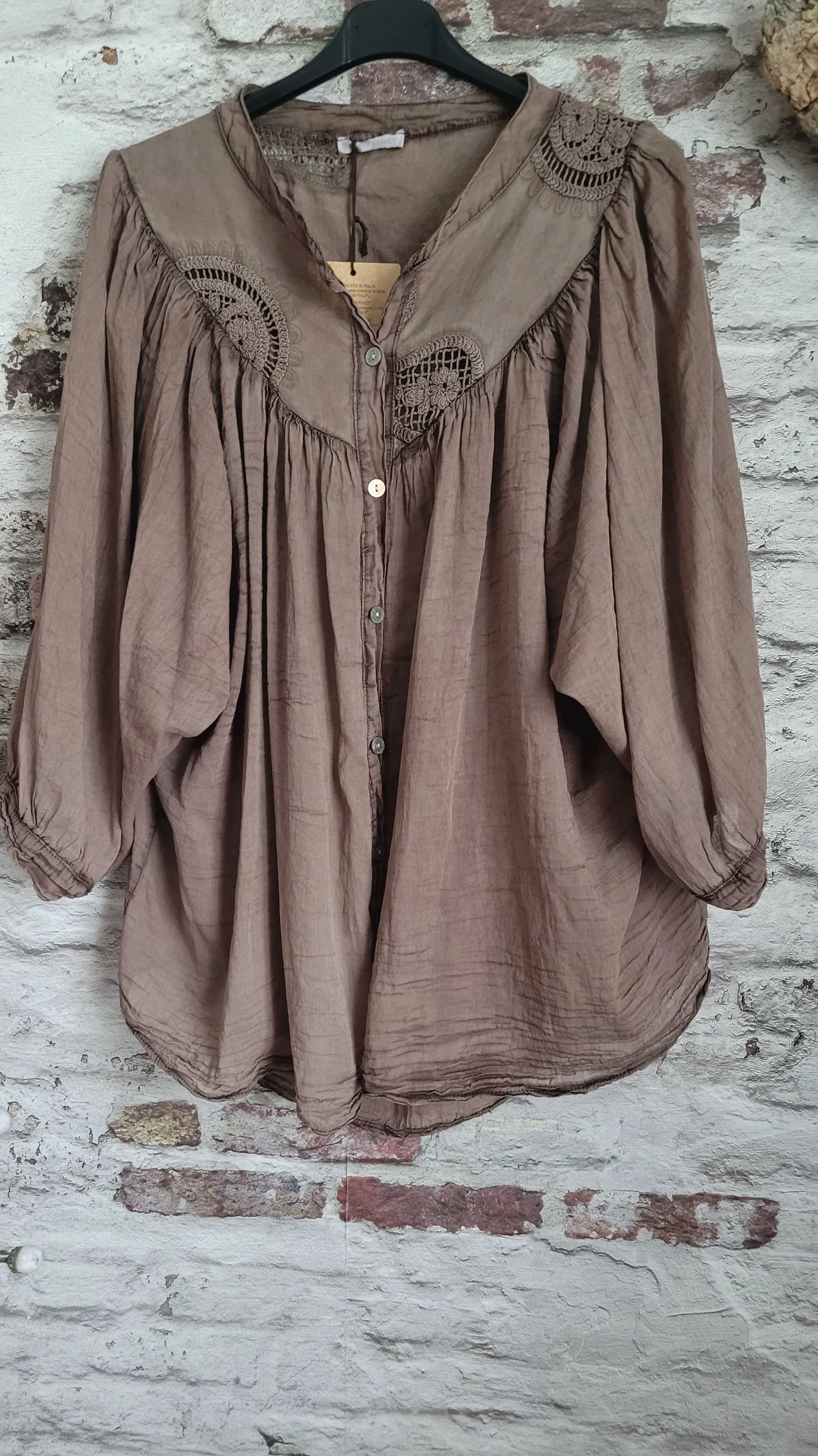 💕 CHEMISE BOHÈME