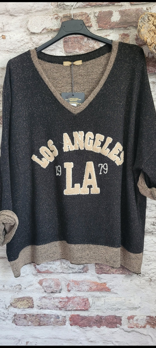Pull noir " Los Angeles "