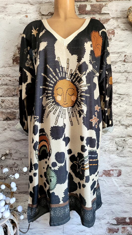 Robe en lurex