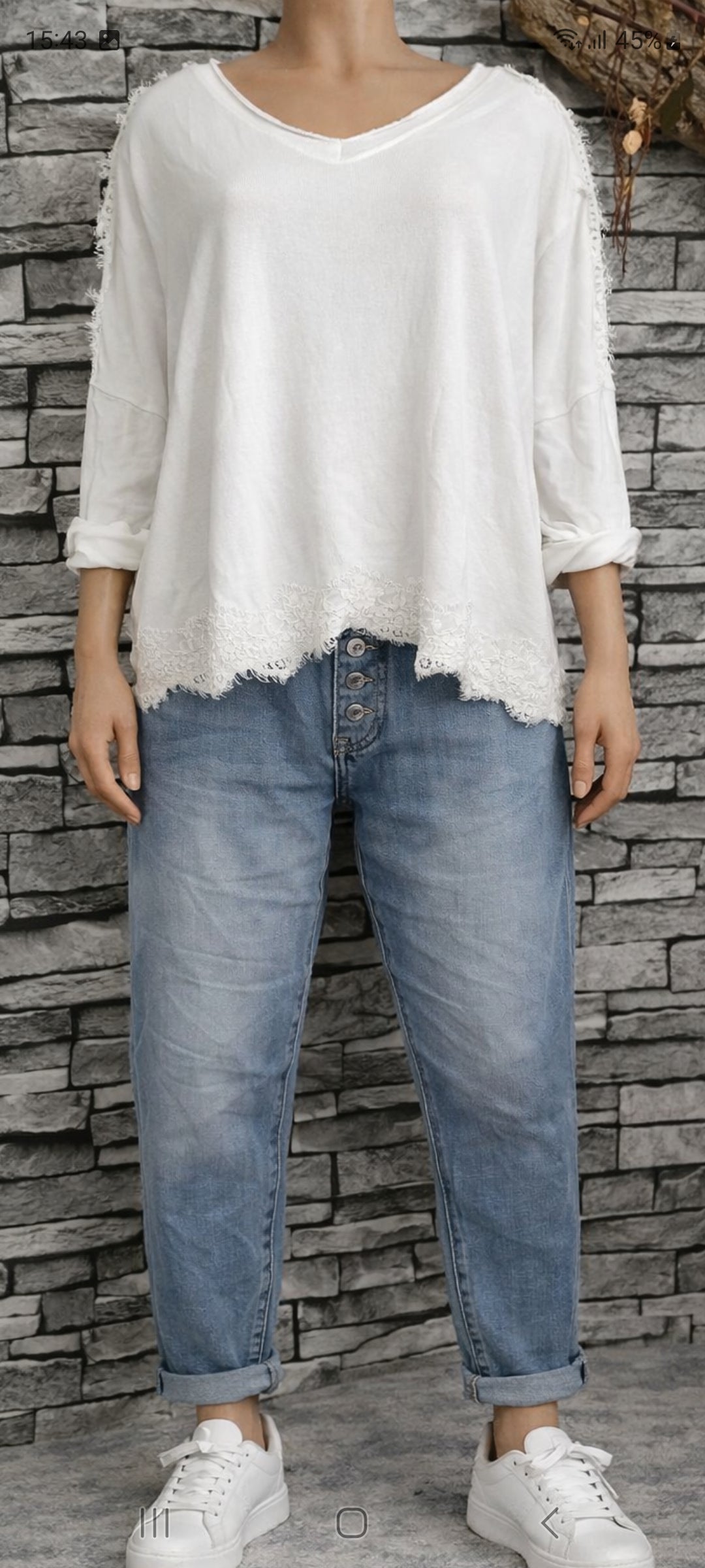 🌺Top blanc – La Légèreté Absolue & Dentelle Bohème