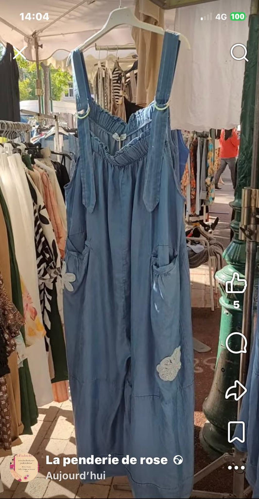💗 Salopette boho