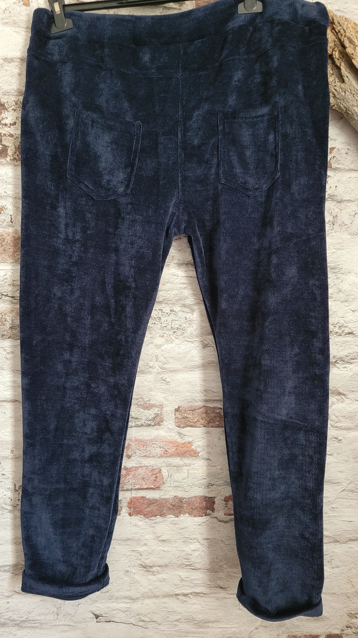 ⚜️ PANTALON VELOURS CÔTELÉ