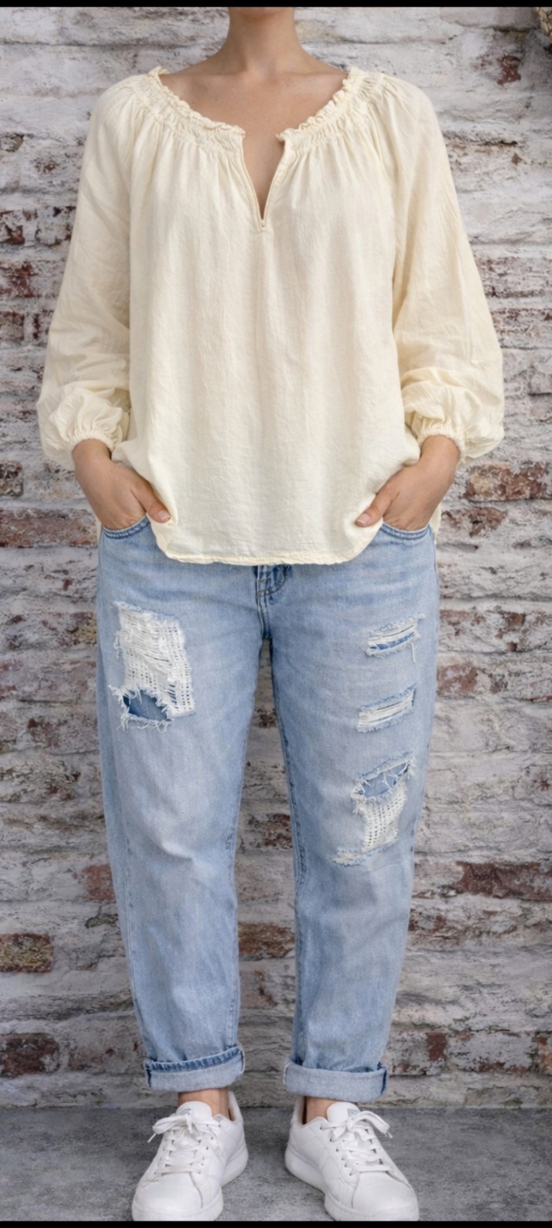 ❤️ Chemise paysanne