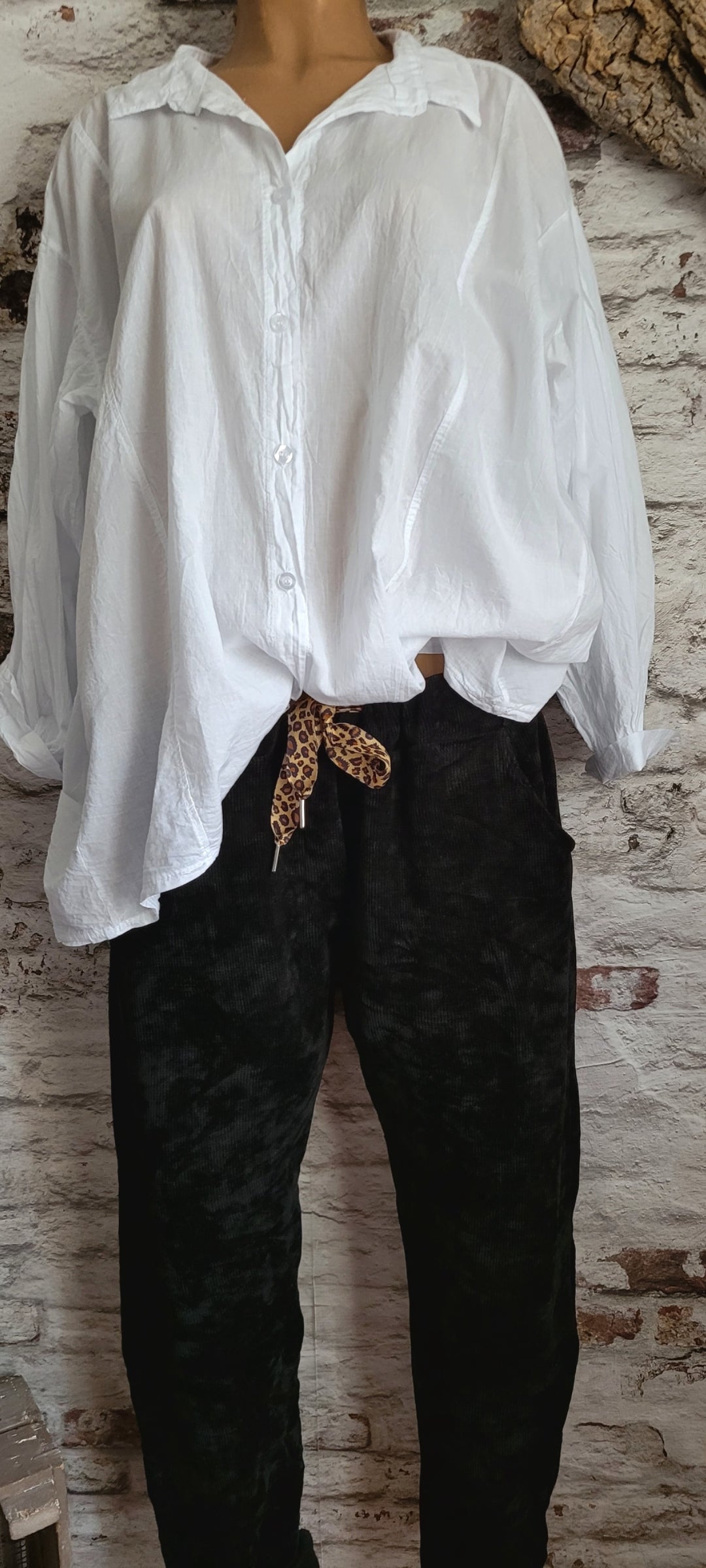 ⚜️ PANTALON VELOURS CÔTELÉ