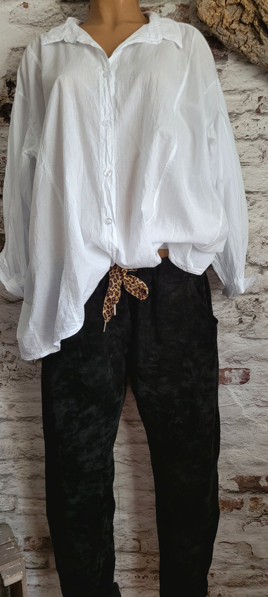 ⚜️ PANTALON VELOURS CÔTELÉ