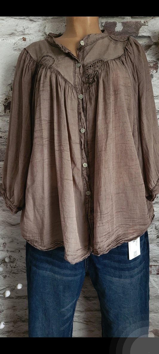 💕 CHEMISE BOHÈME