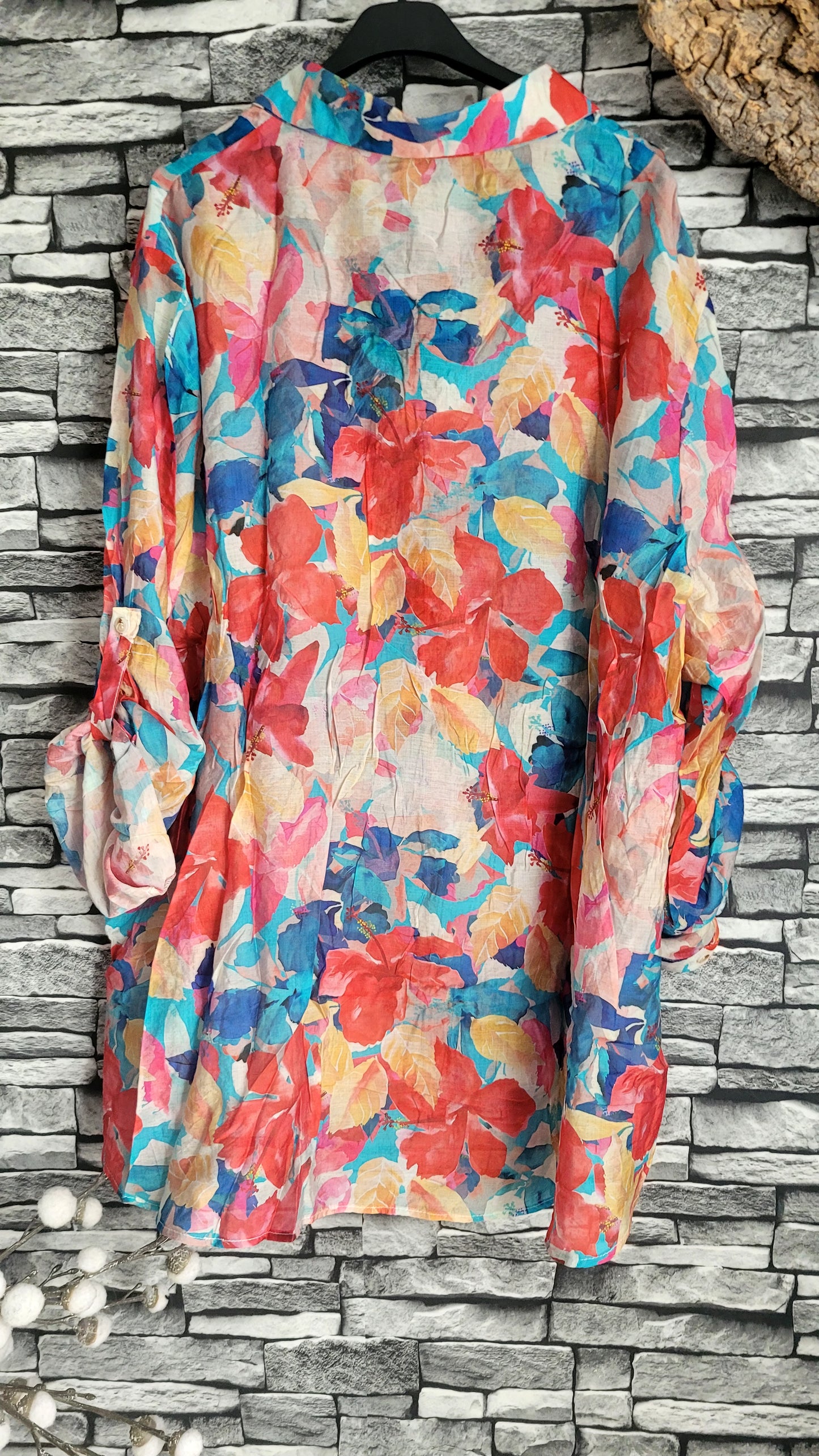 ♥️ Chemise "Naturelle" – Viscose & Tencel