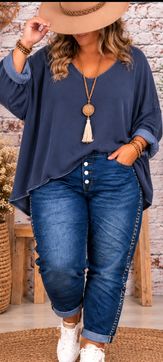 Sweat bleu Marine
