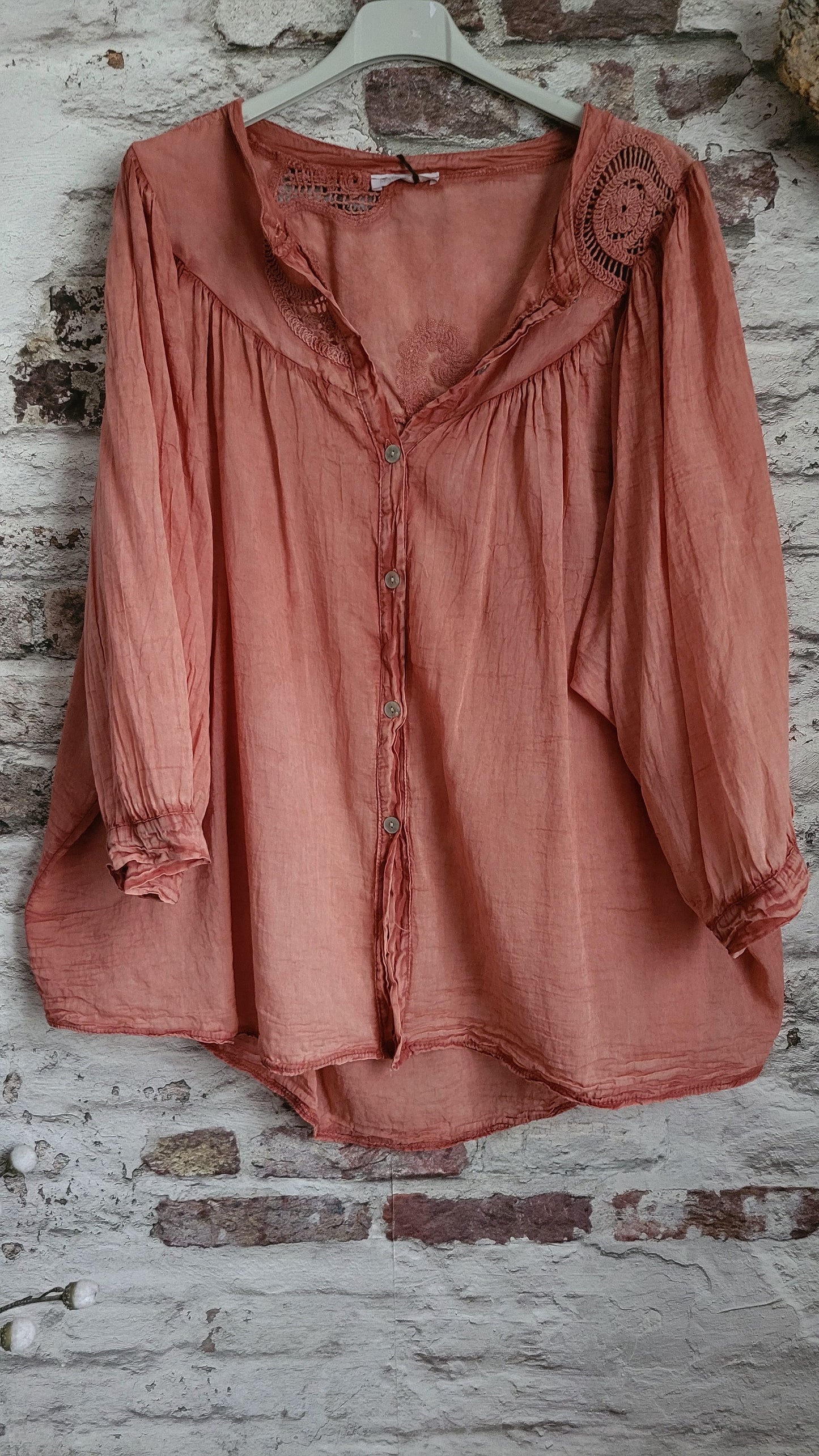 💕 CHEMISE BOHÈME