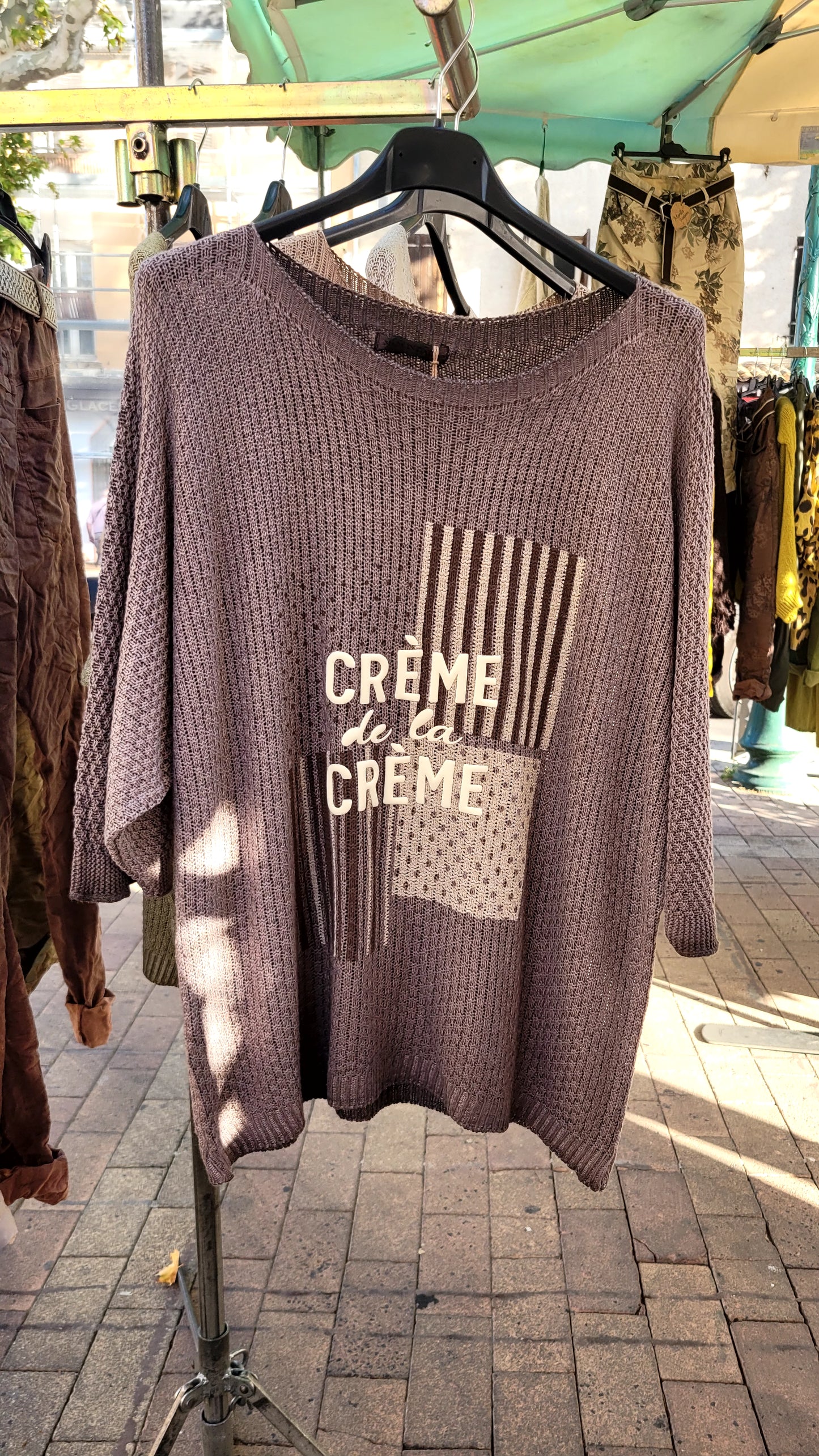 Pull bohème CRÈME DE LA CRÈME