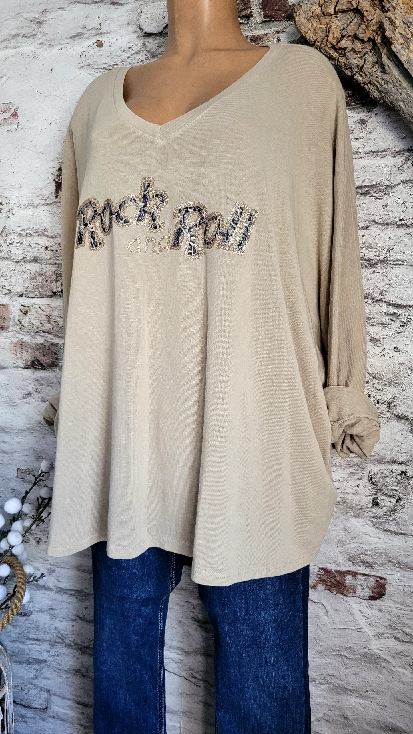 Sweat Oversize "Rock and Roll"