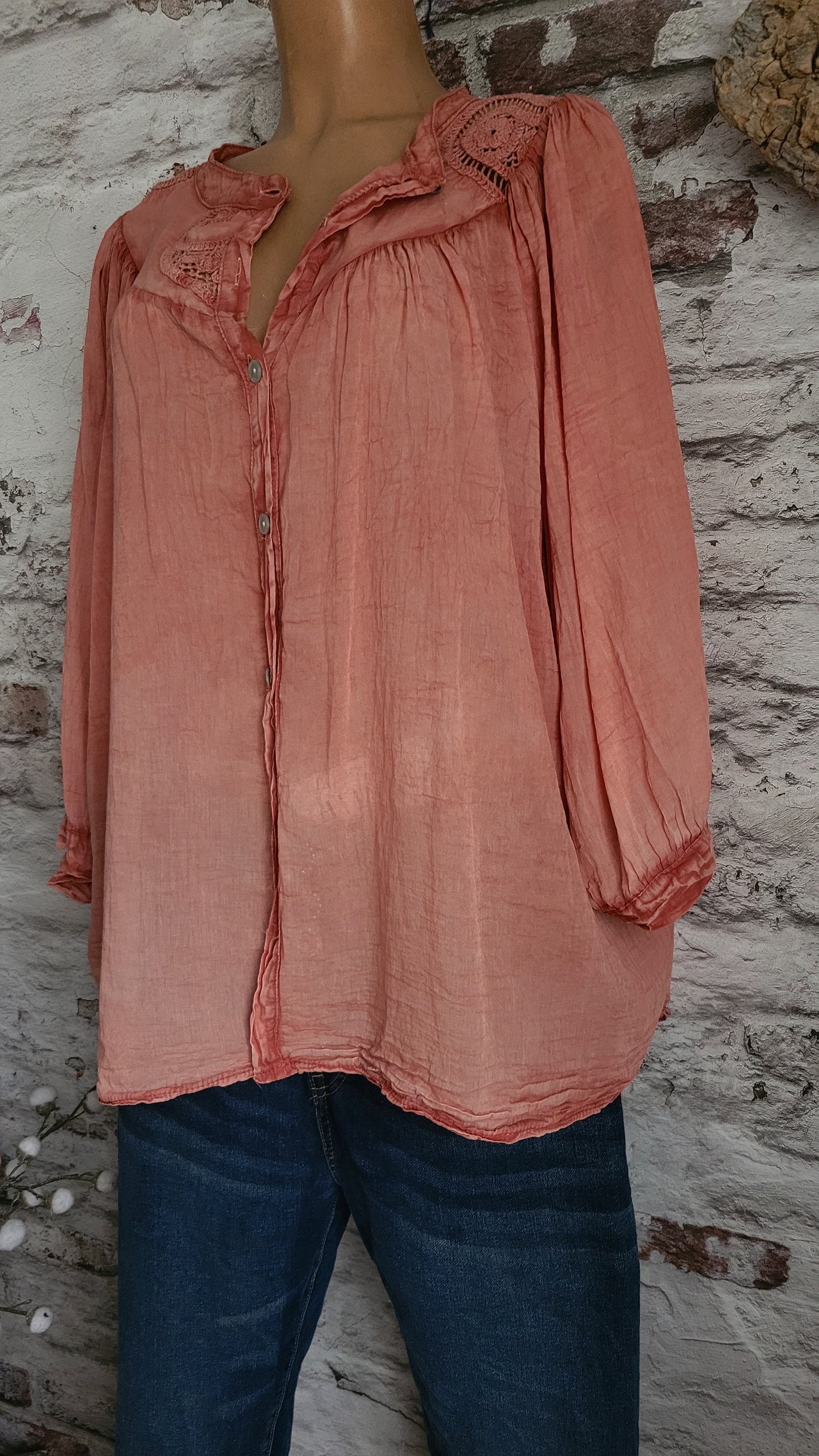 💕 CHEMISE BOHÈME