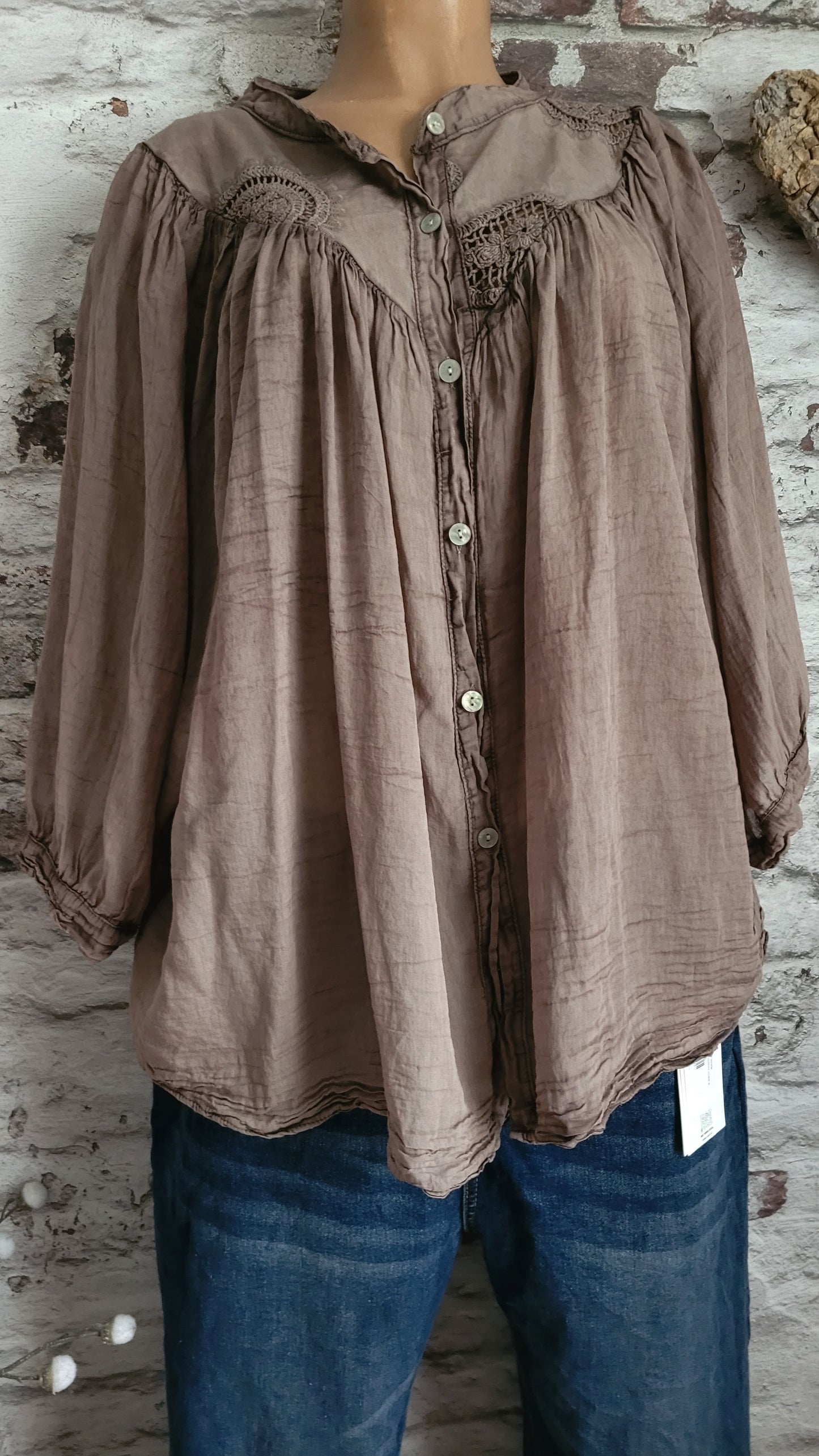 💕 CHEMISE BOHÈME