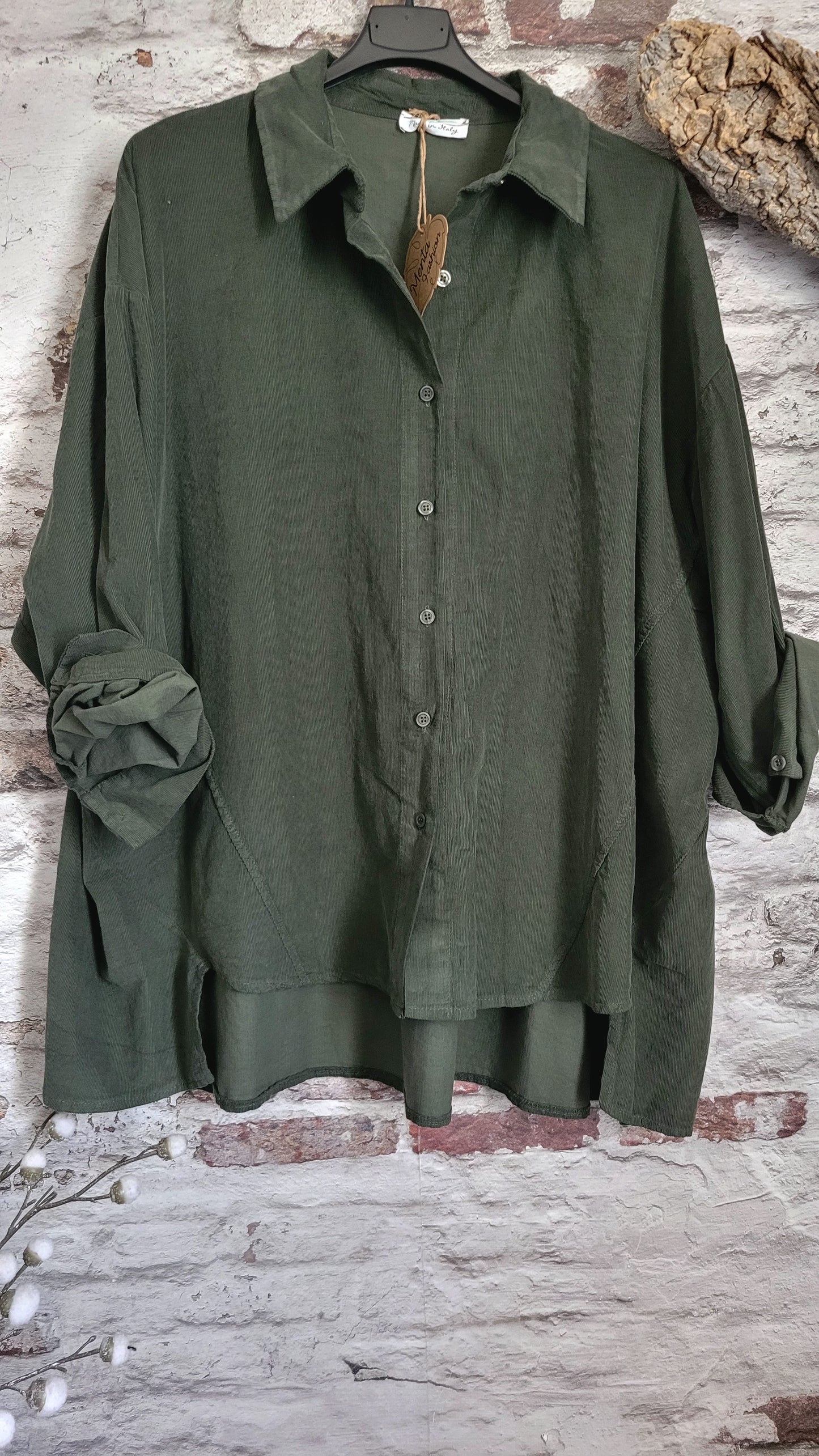 🌺 CHEMISE OVERSIZE