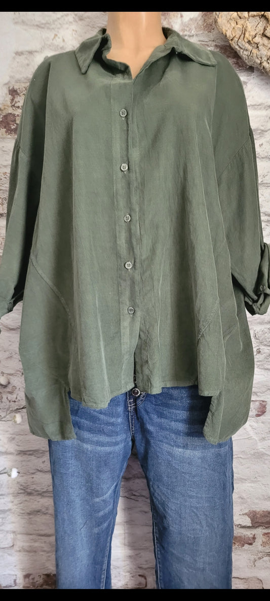 🌺 CHEMISE OVERSIZE