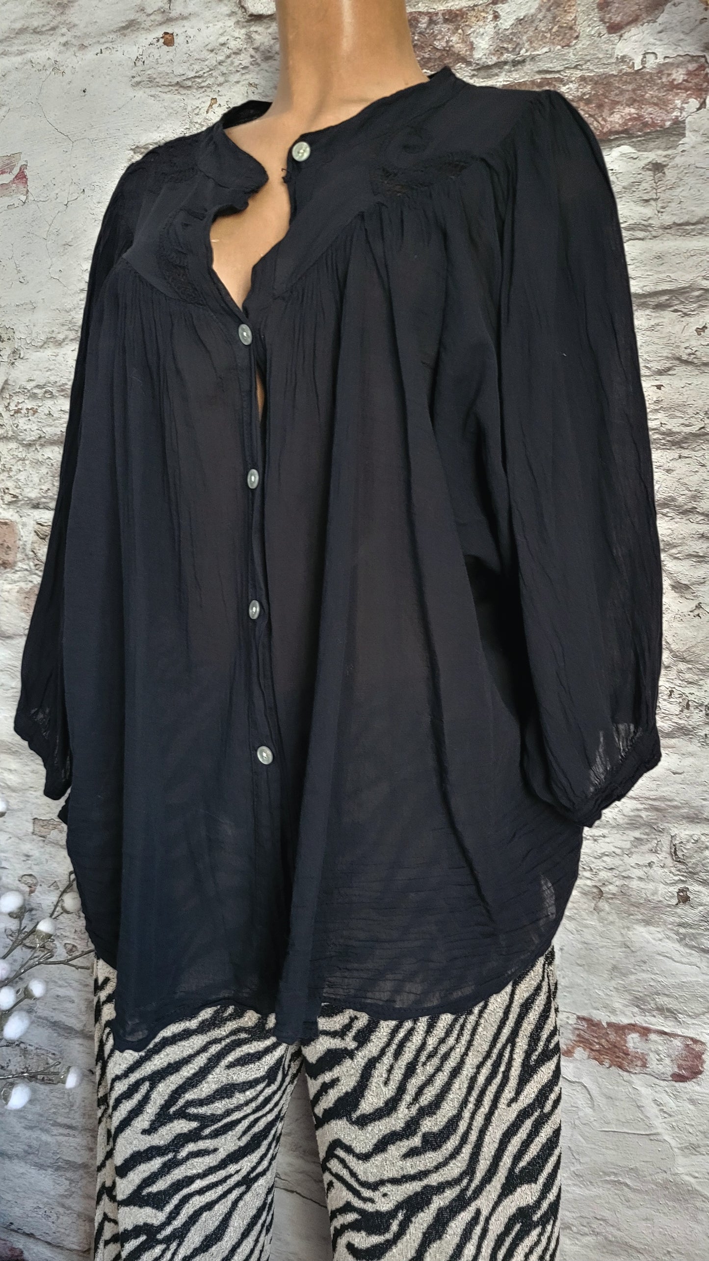 💕 CHEMISE BOHÈME