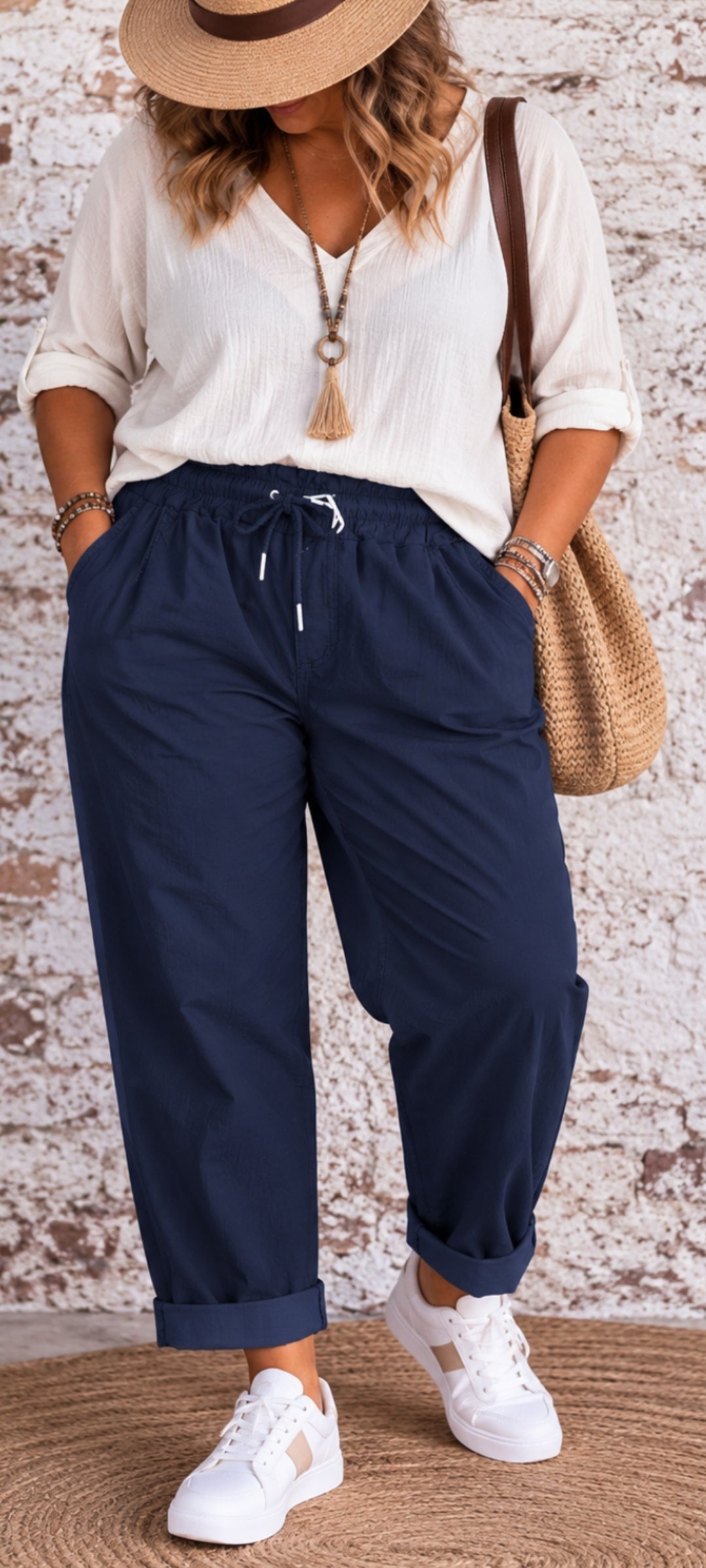 Pantalon magique grande taille – ultra extensible