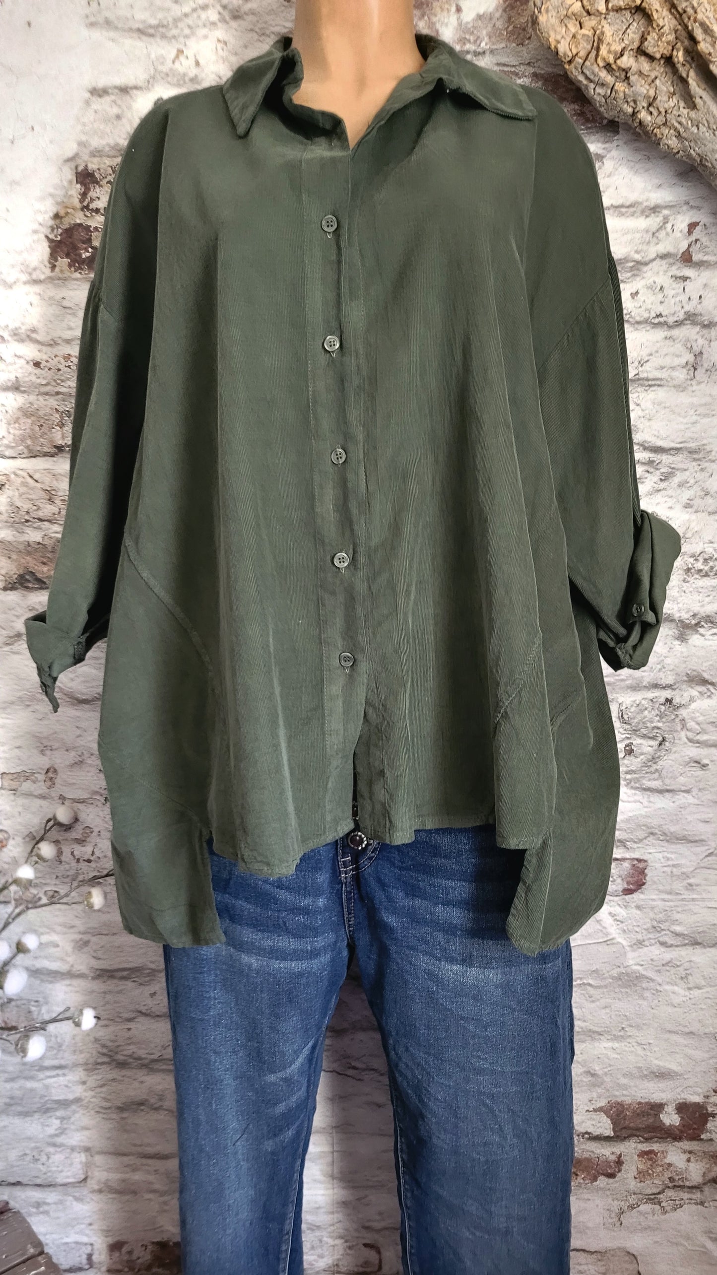 🌺 CHEMISE OVERSIZE