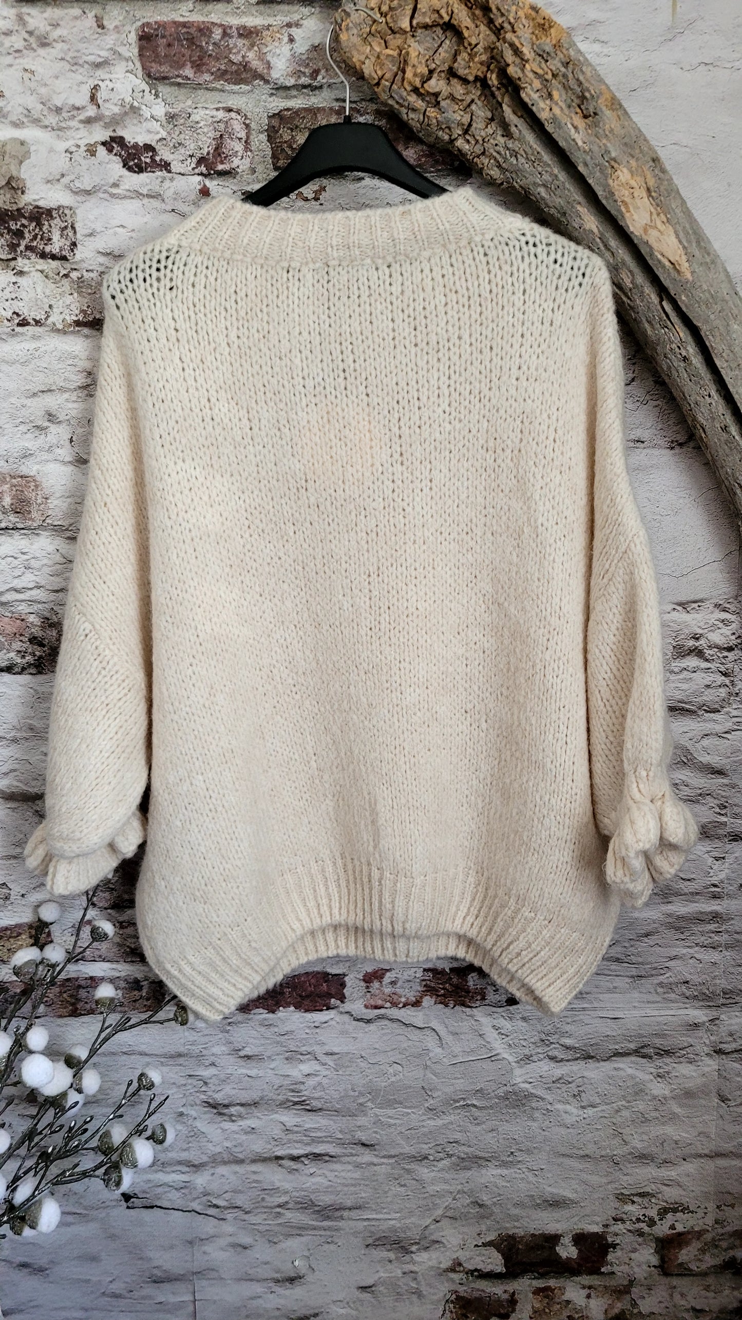 ⚜️ PULL DOUDOU CRÈME