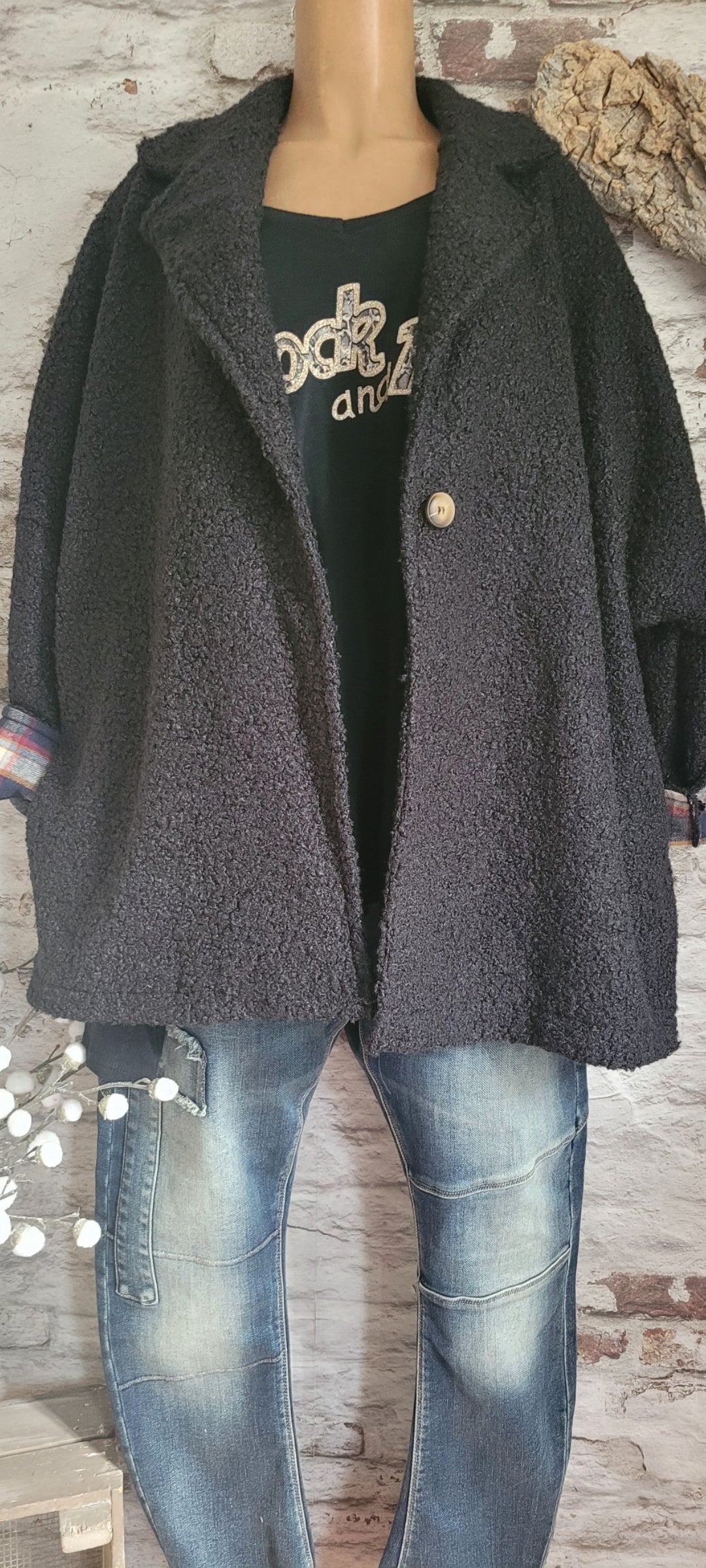 🌸 MANTEAU OVERSIZE