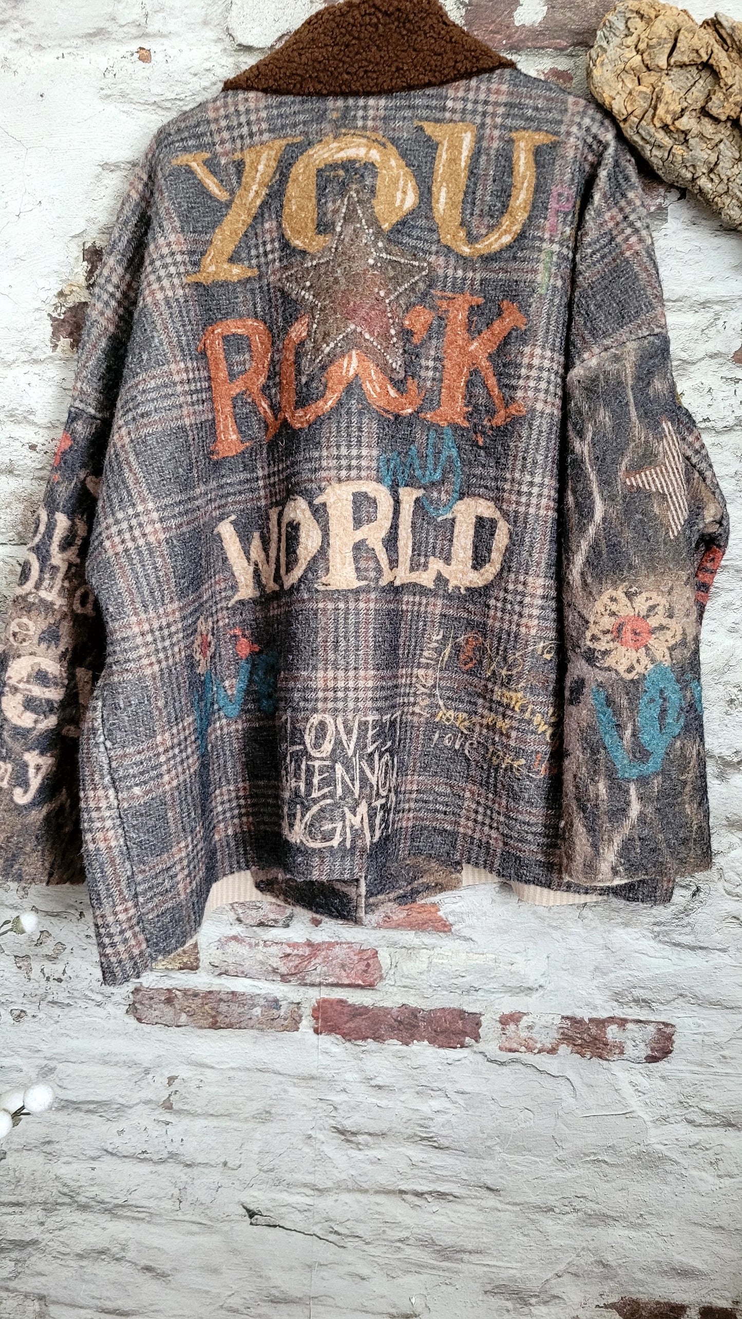 🍒 VESTE COURTE OVERSIZE