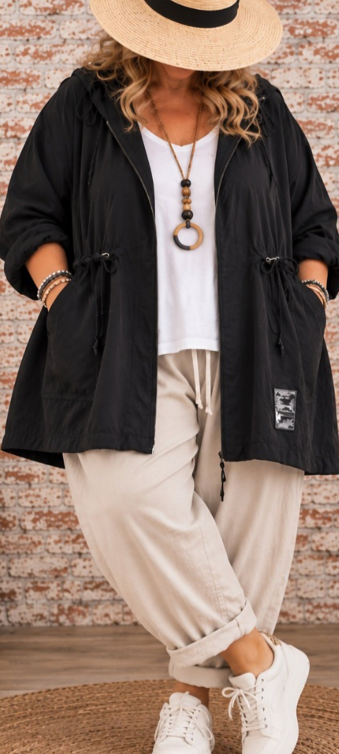 Parka Léger à Capuche