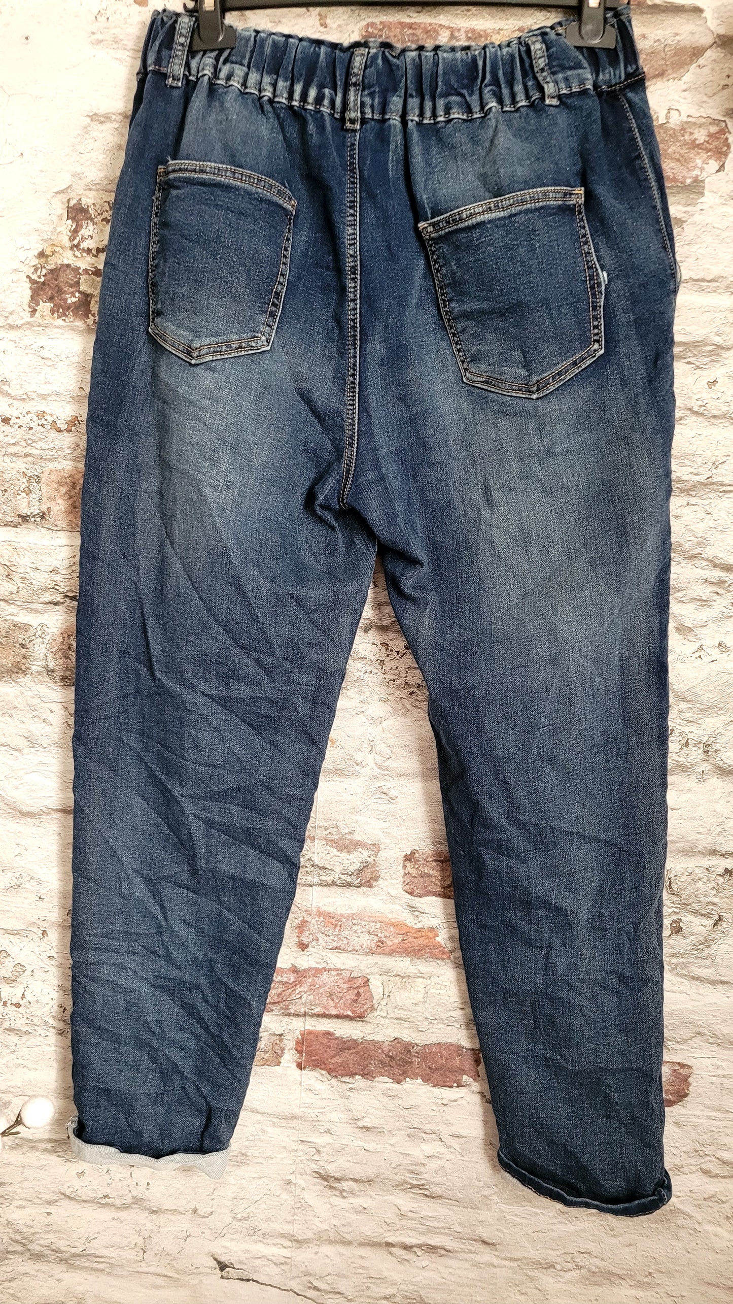 💕 JEAN TAILLE ÉLASTIQUE