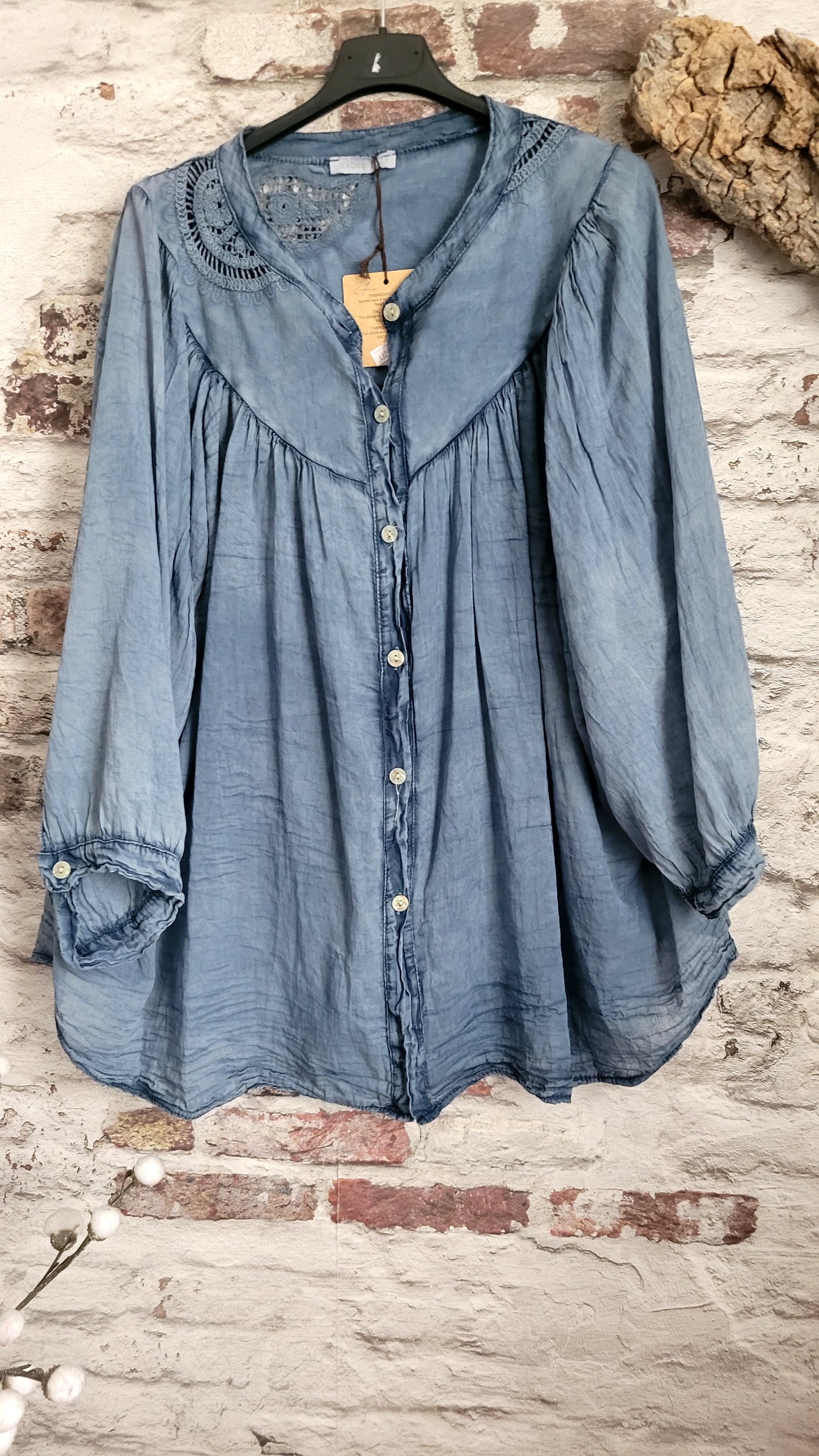 💕 CHEMISE BOHÈME