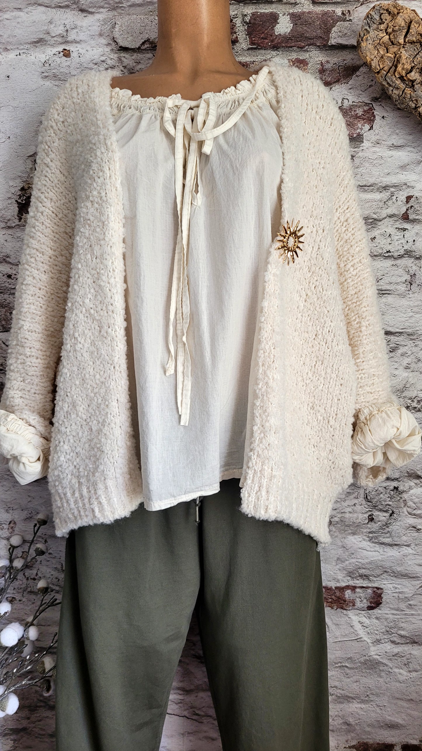 ❤️ Chemise paysanne