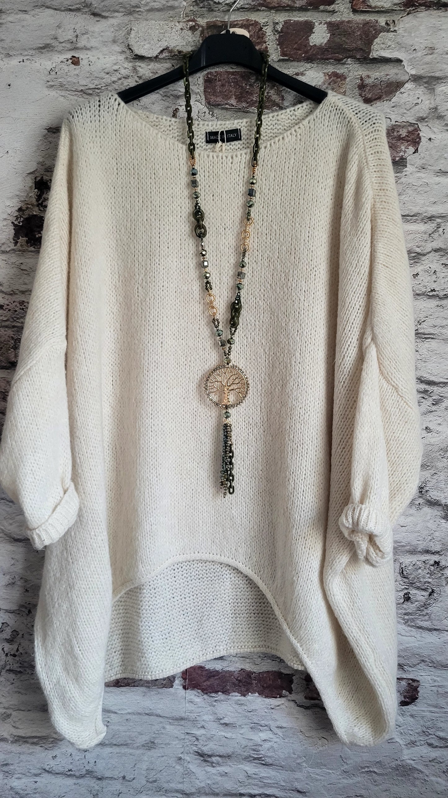 Pull poncho oversize – Style bohème chic