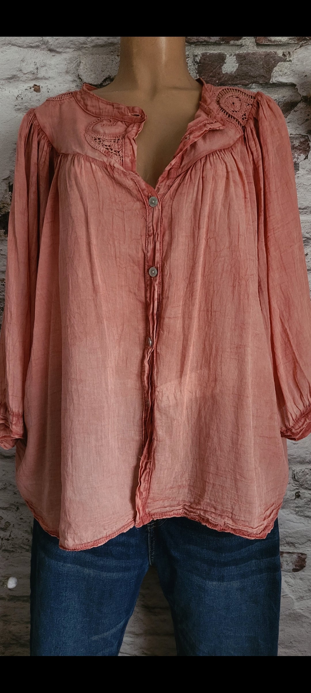 💕 CHEMISE BOHÈME