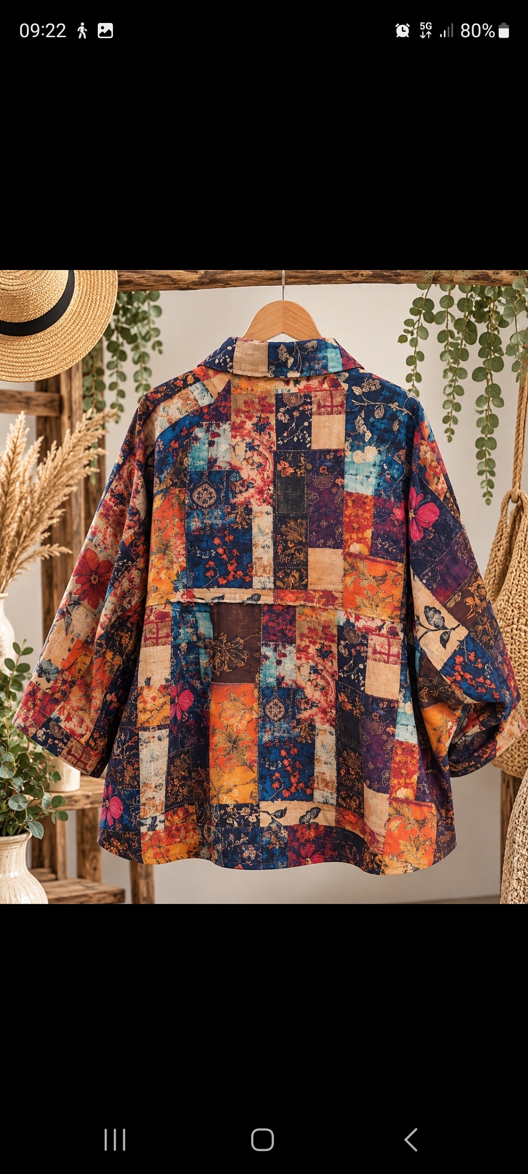 Veste bohème chic