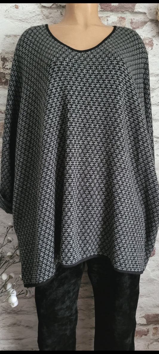 🍒 Pull Tunique Ample et Droite