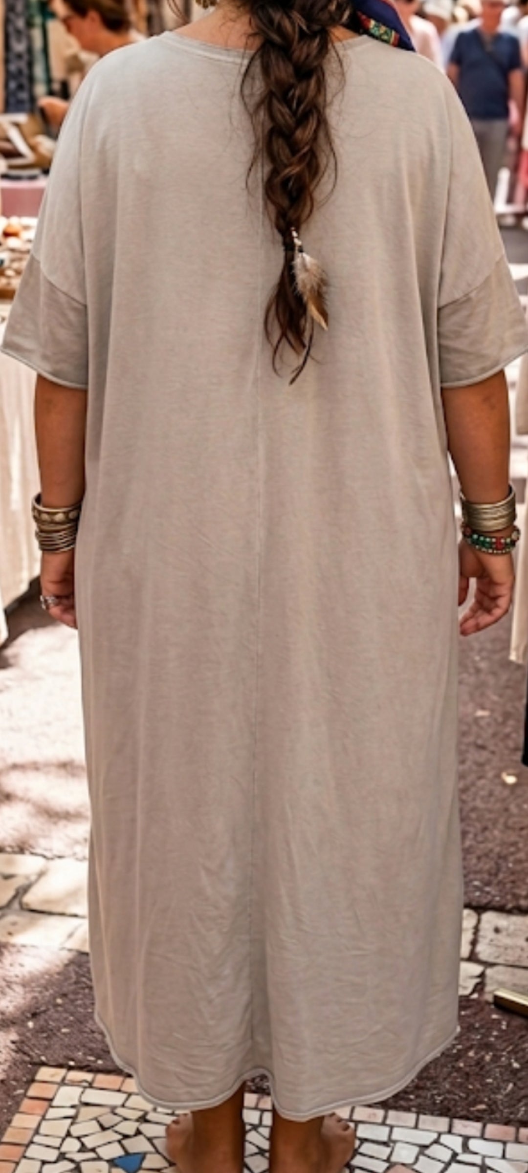 🍀 Robe Maxi "La Dolce Vita" – Style Hippie Chic & Confort Absolu