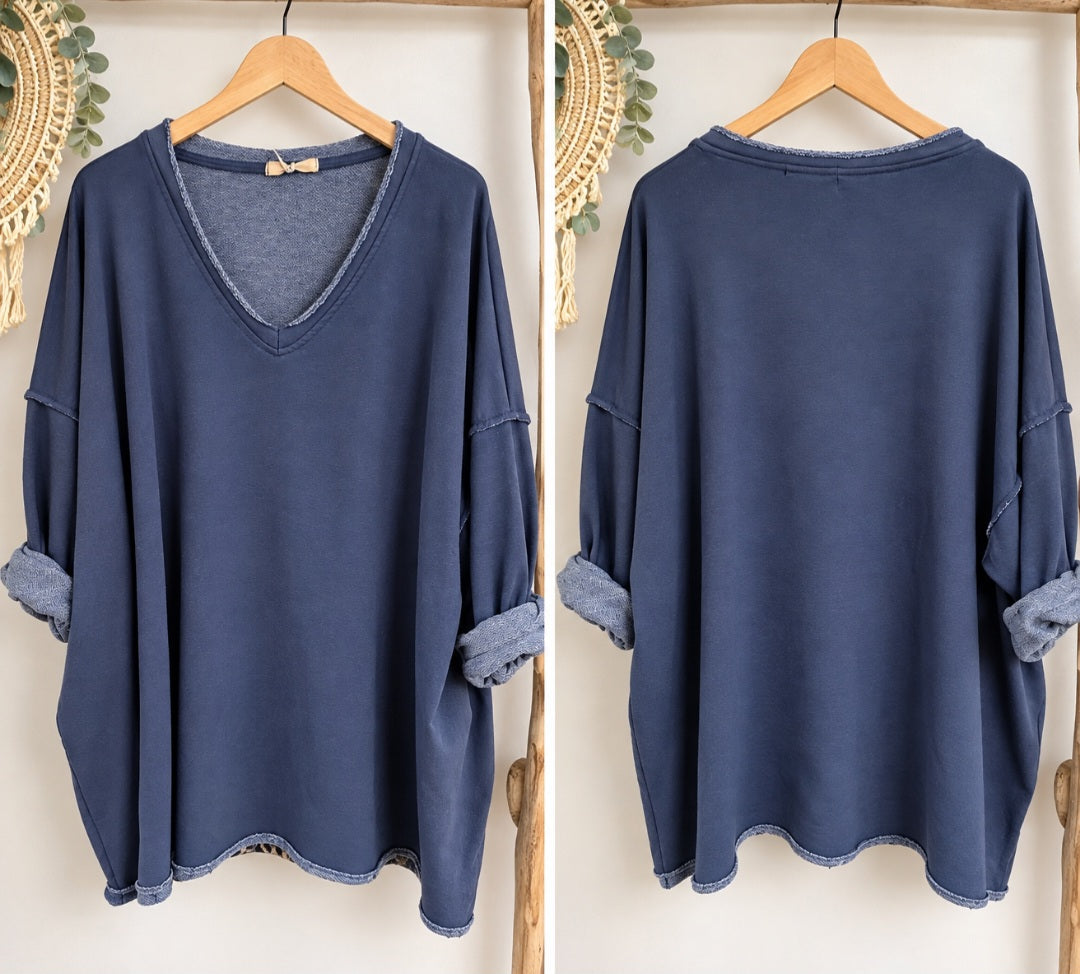 Sweat bleu Marine
