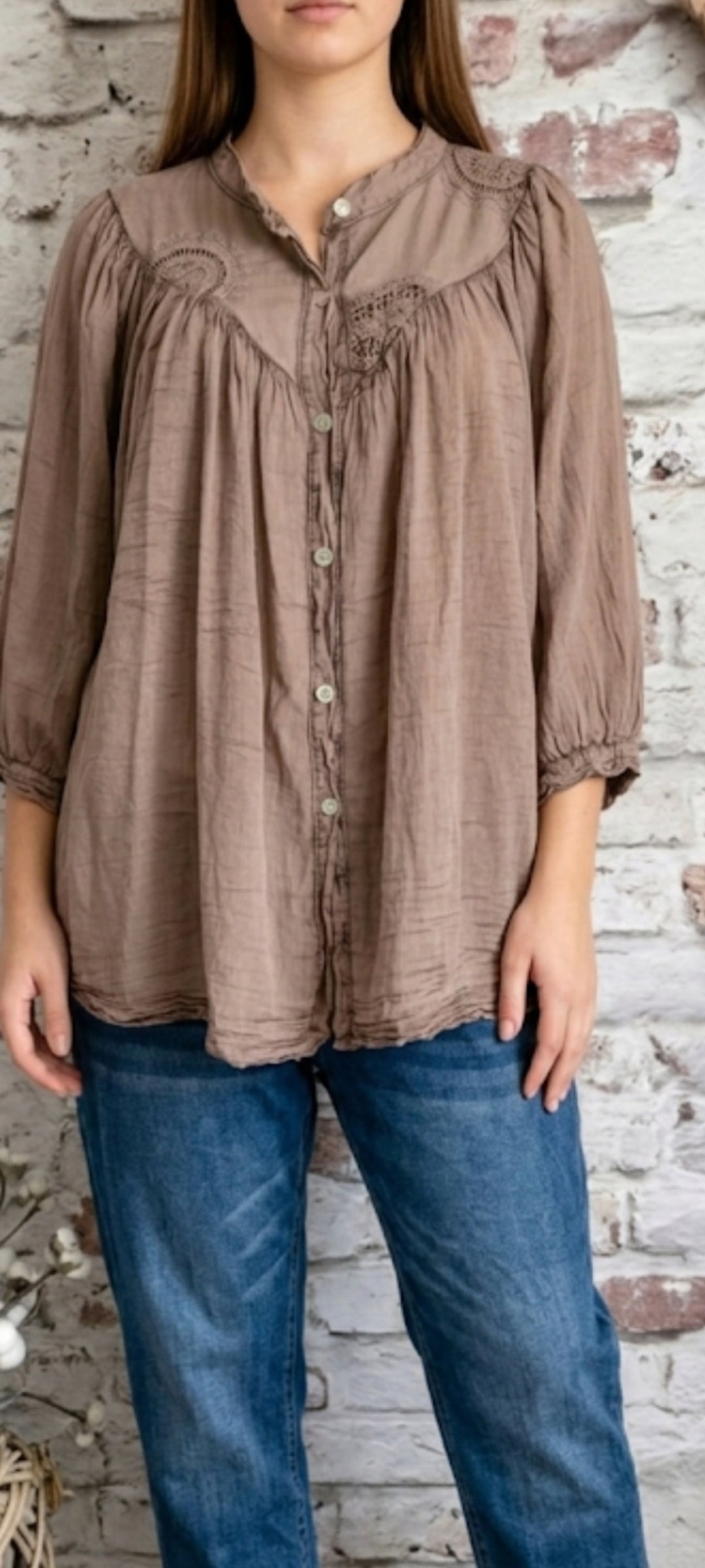 💕 CHEMISE BOHÈME