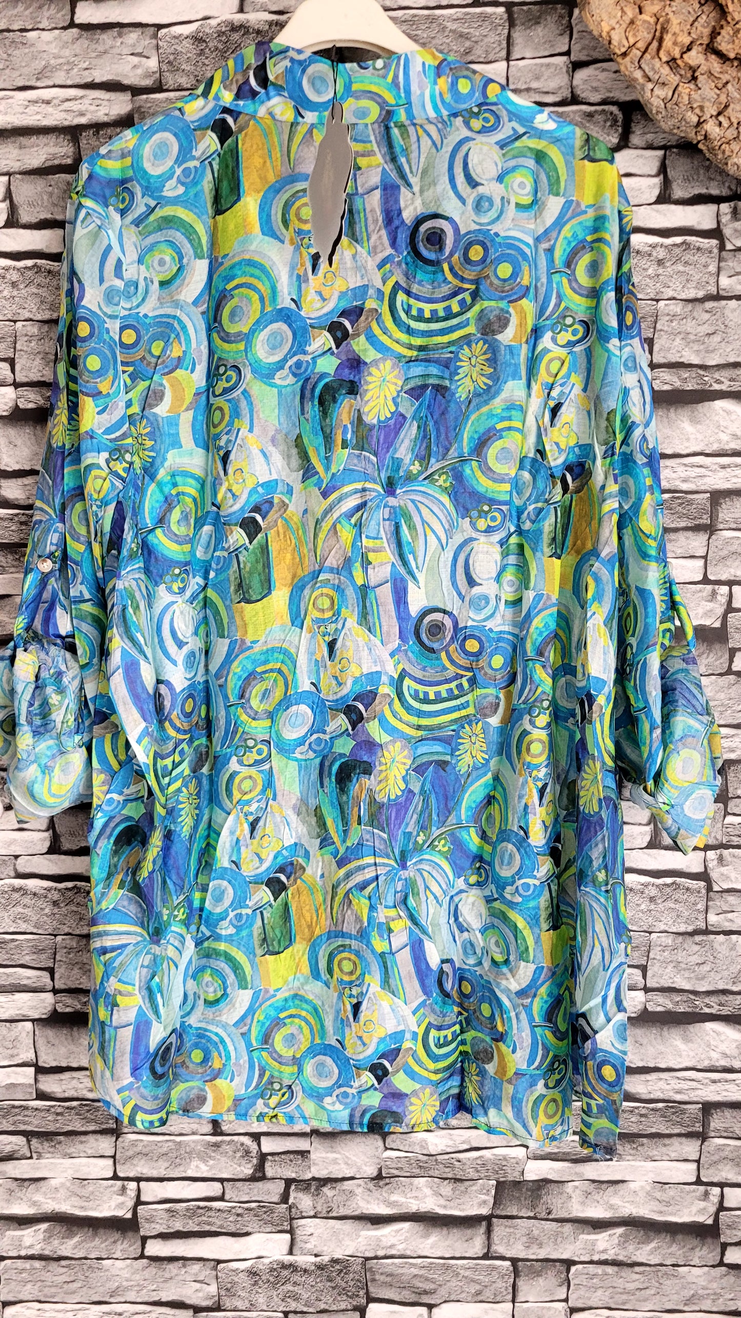 🌺 Chemise Fluide "Riviera" en Viscose & Tencel