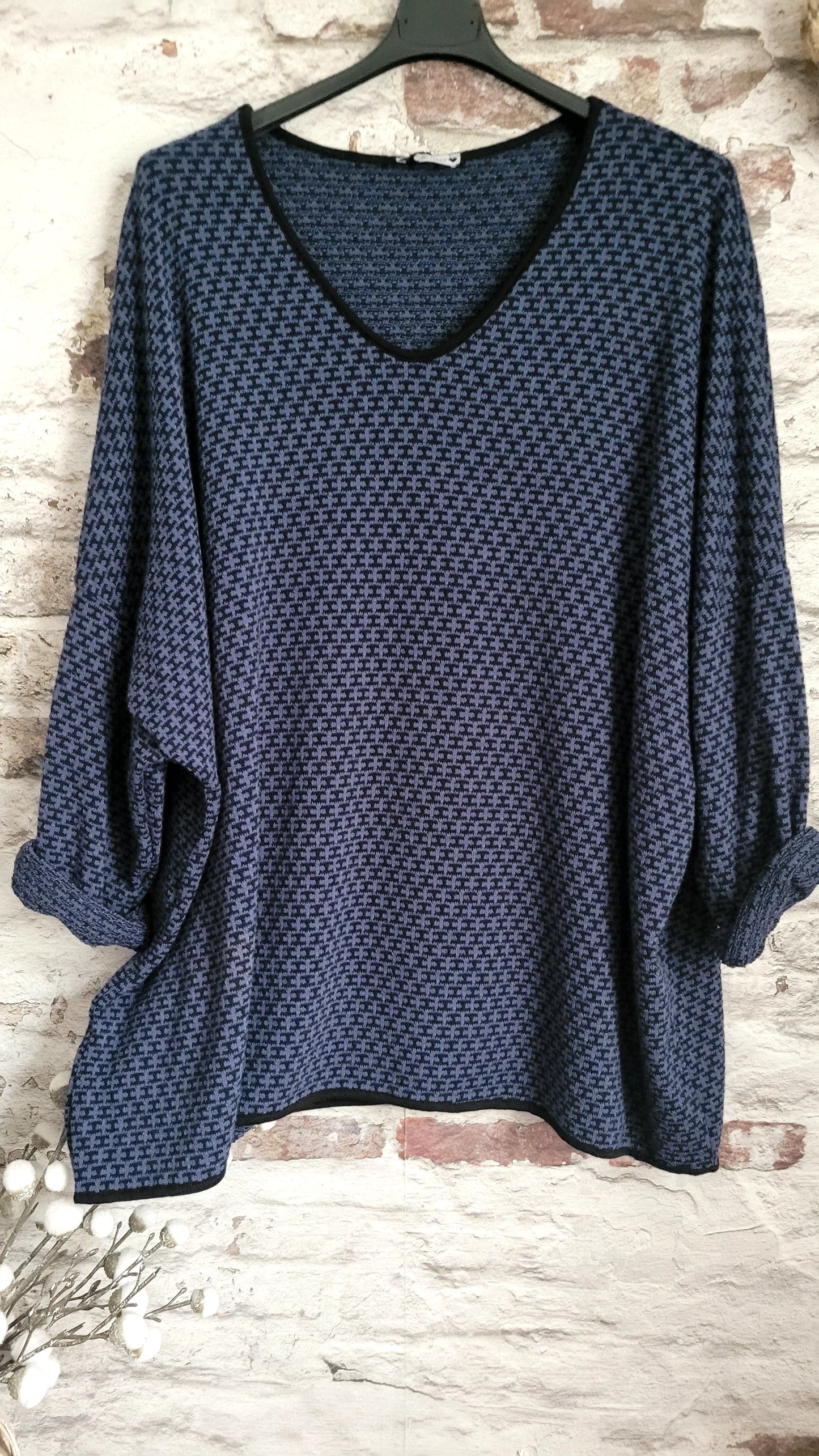 🍒 Pull Tunique Ample et Droite