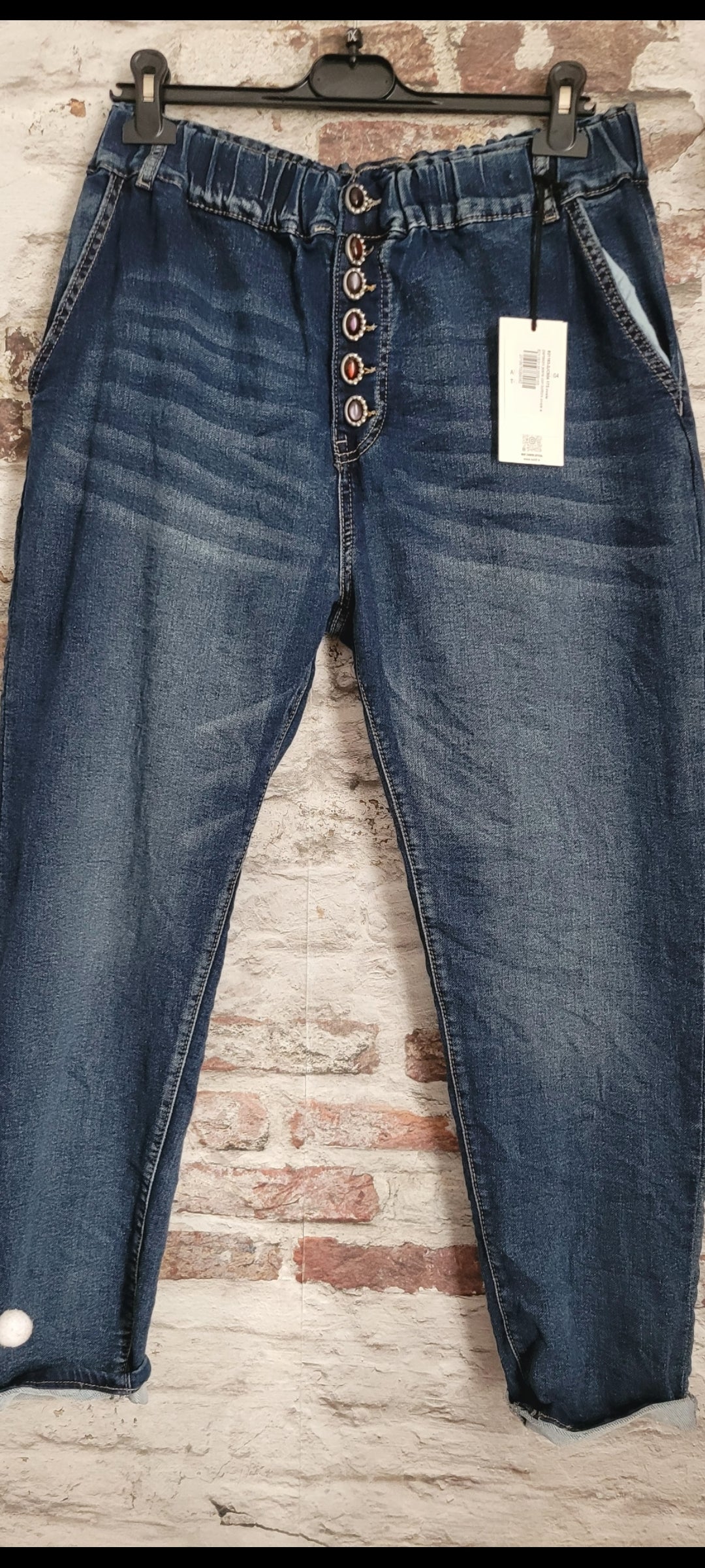 💕 JEAN TAILLE ÉLASTIQUE