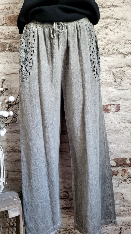 💞 Pantalon large