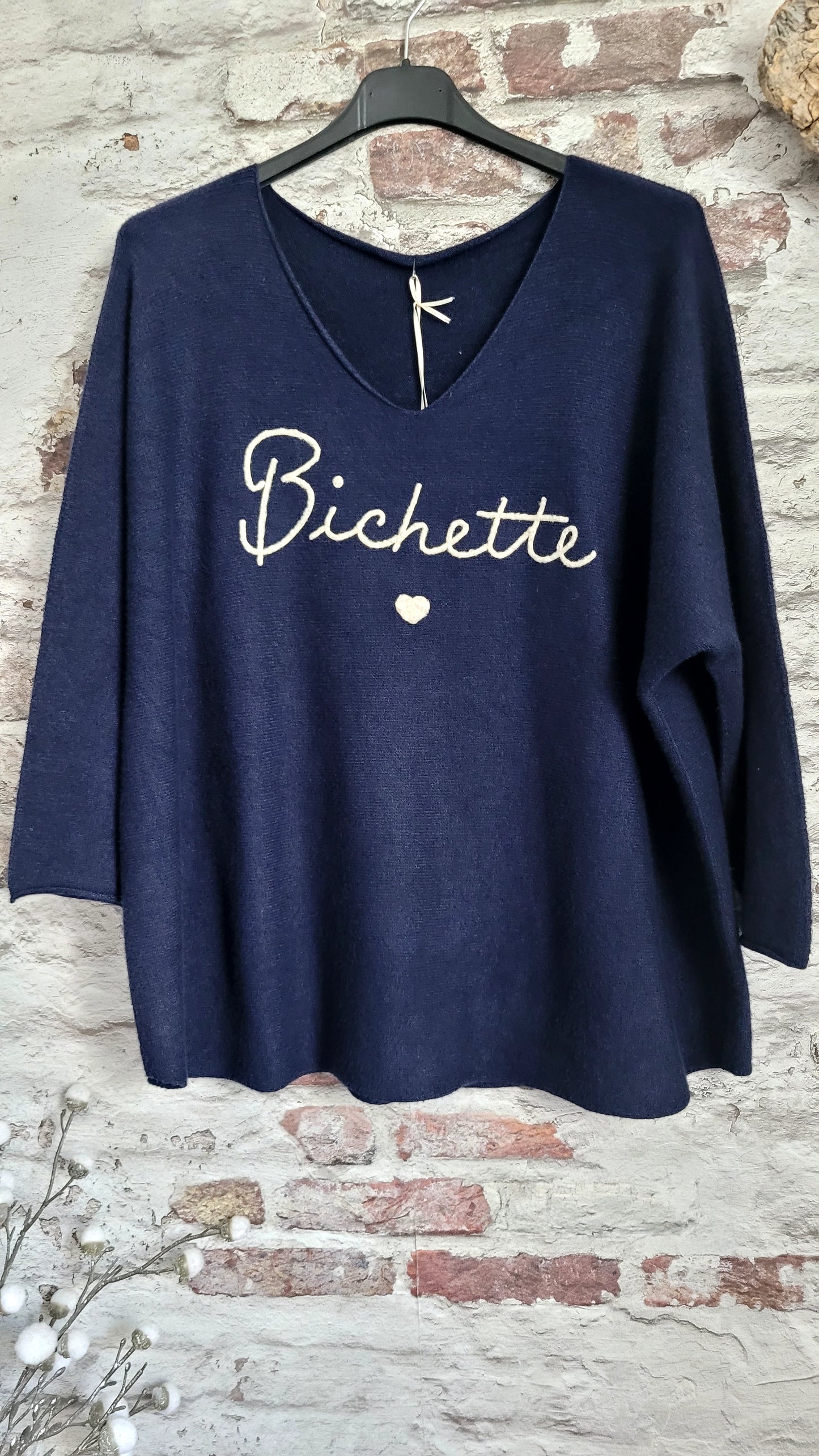 PULL BICHETTE plus pull oversize