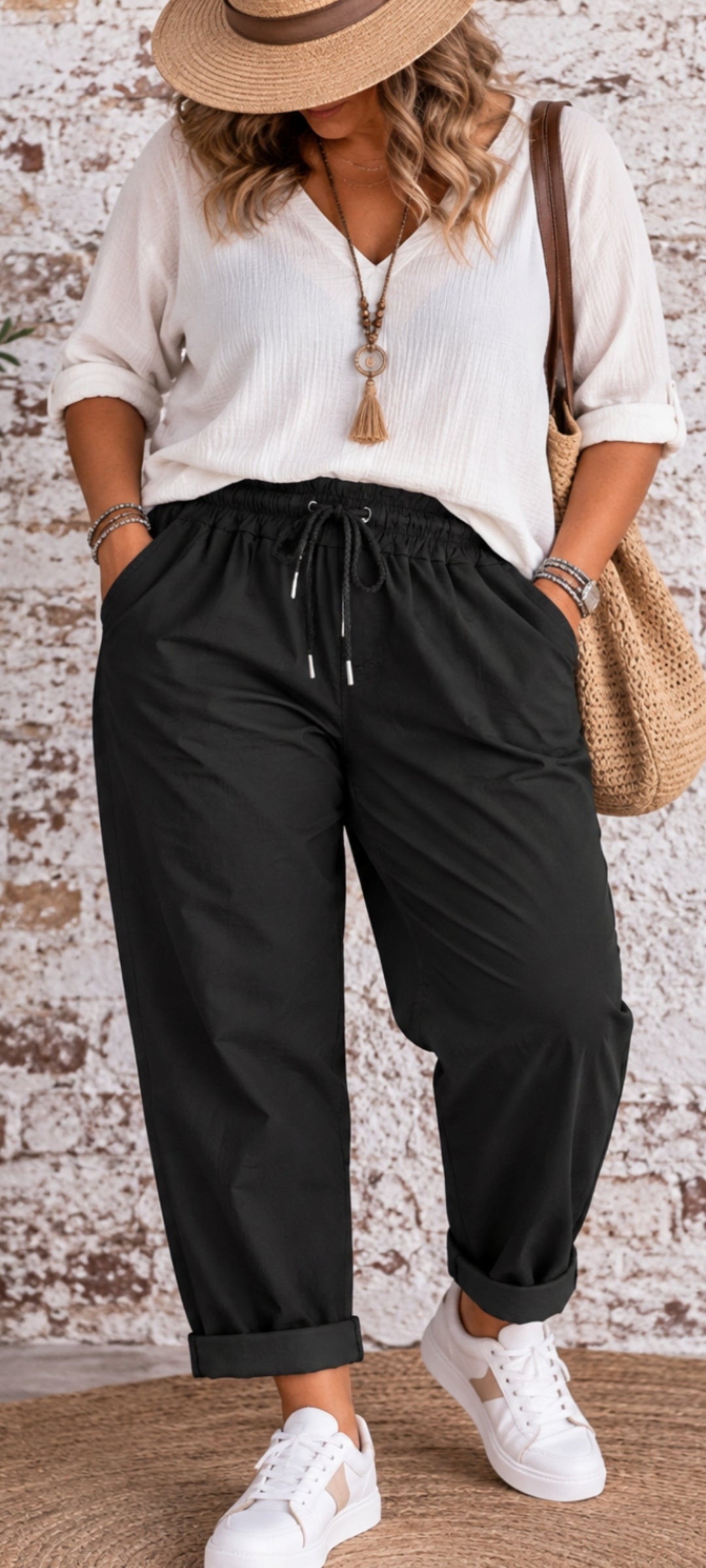 Pantalon magique grande taille – ultra extensible
