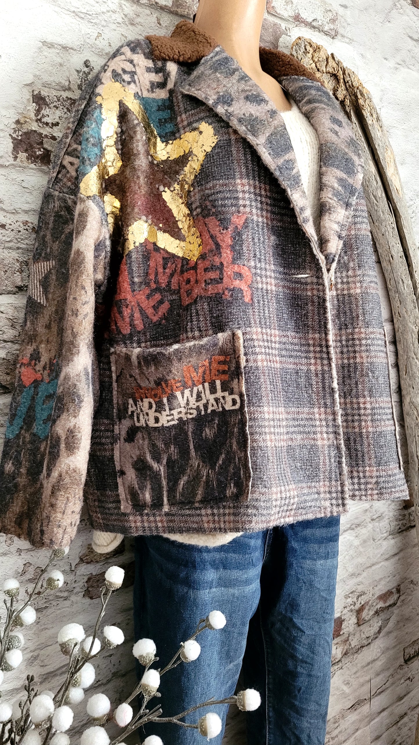 🍒 VESTE COURTE OVERSIZE