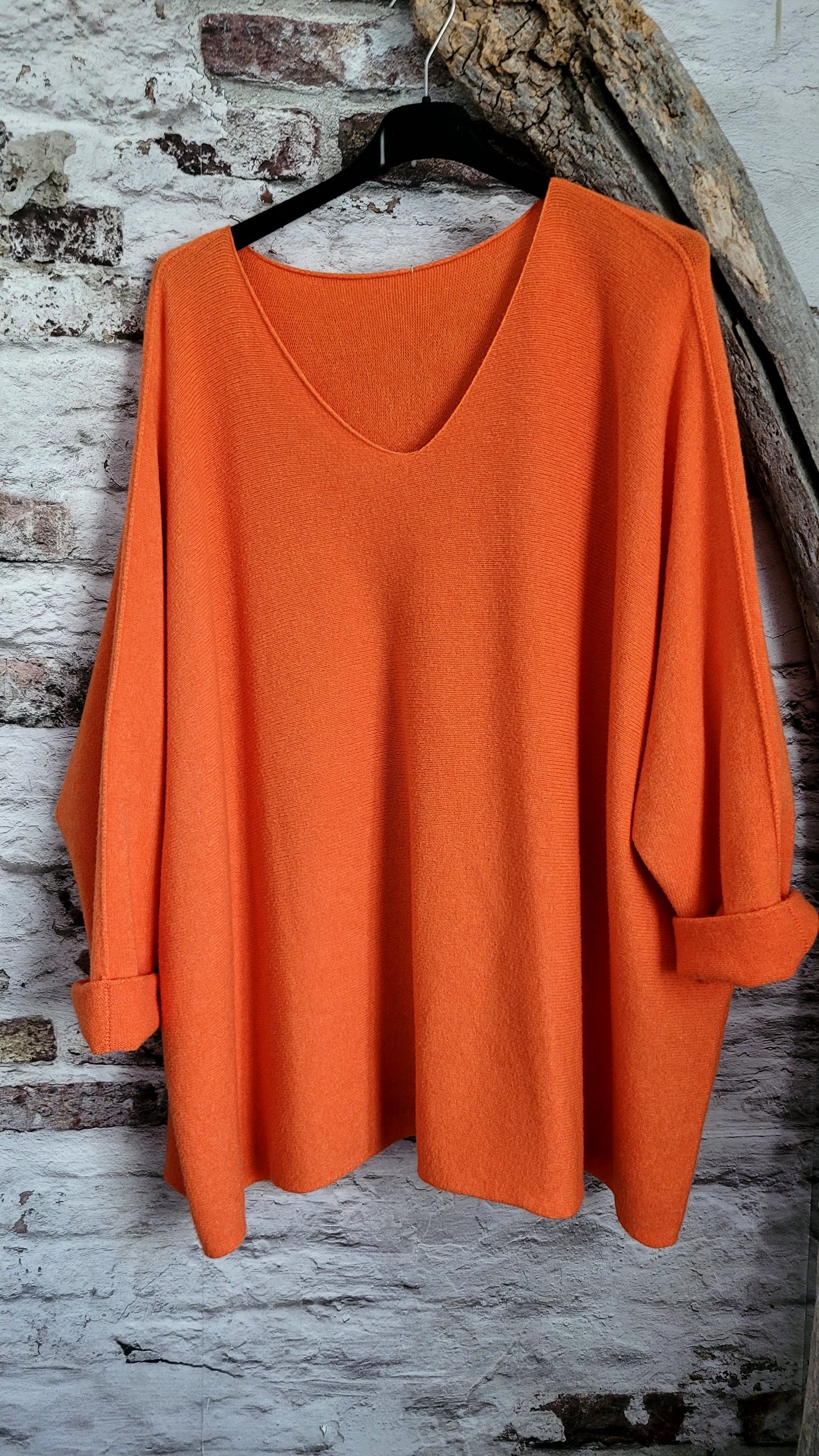 🍒 PULL OVERSIZE ORANGE