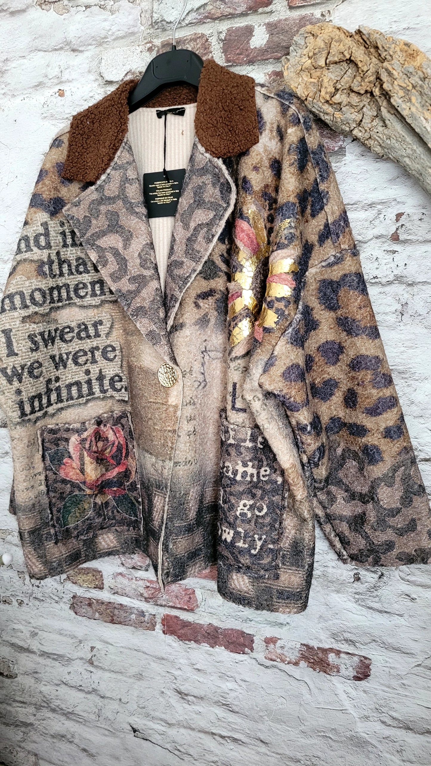 🍒 VESTE COURTE OVERSIZE