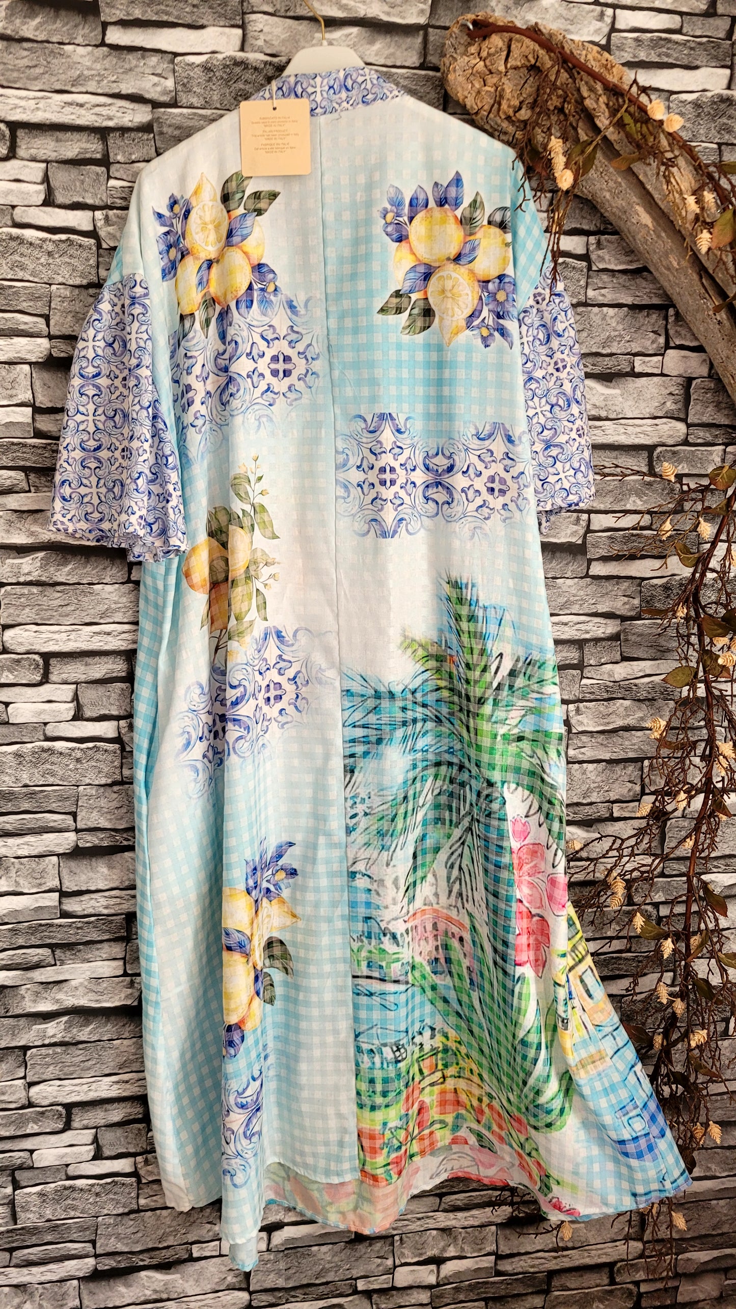 🌸 Robe en coton imprimé – esprit bohème coloré